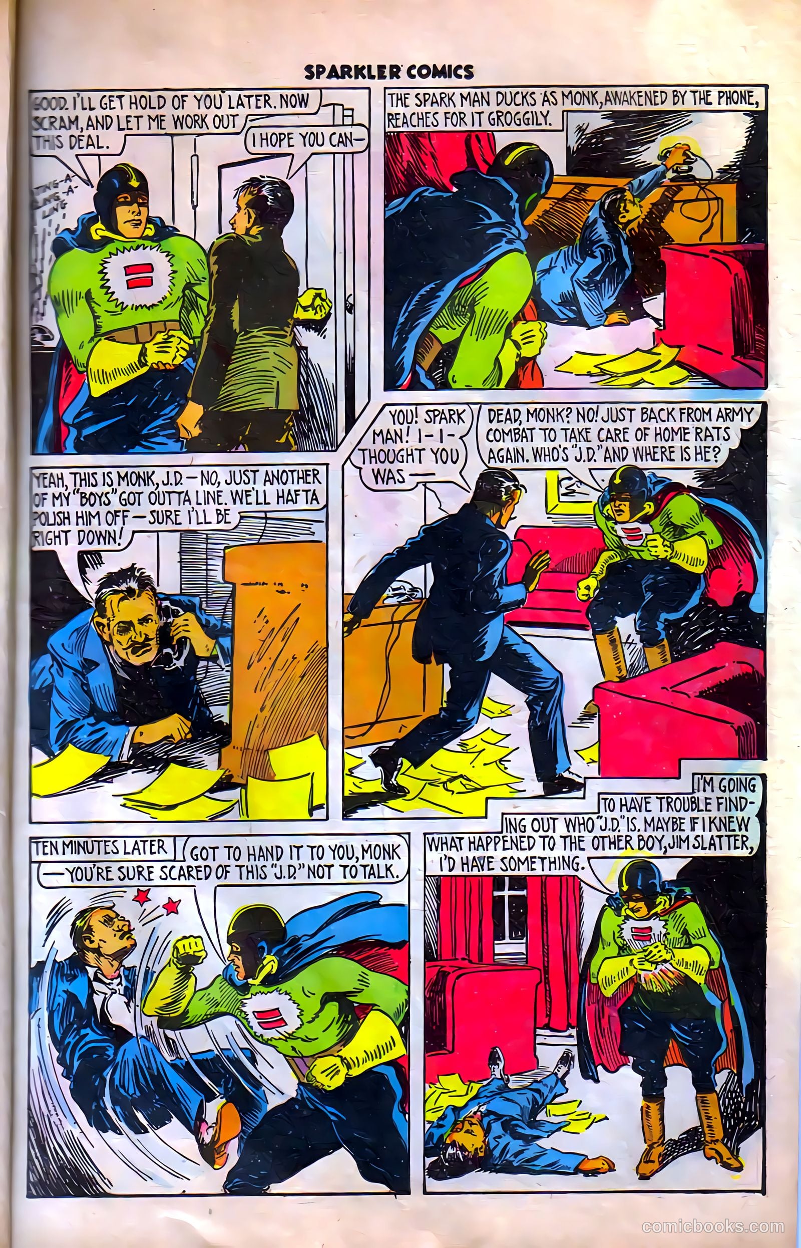 Sparkler Comics #47 (1948) — page 4 of 17