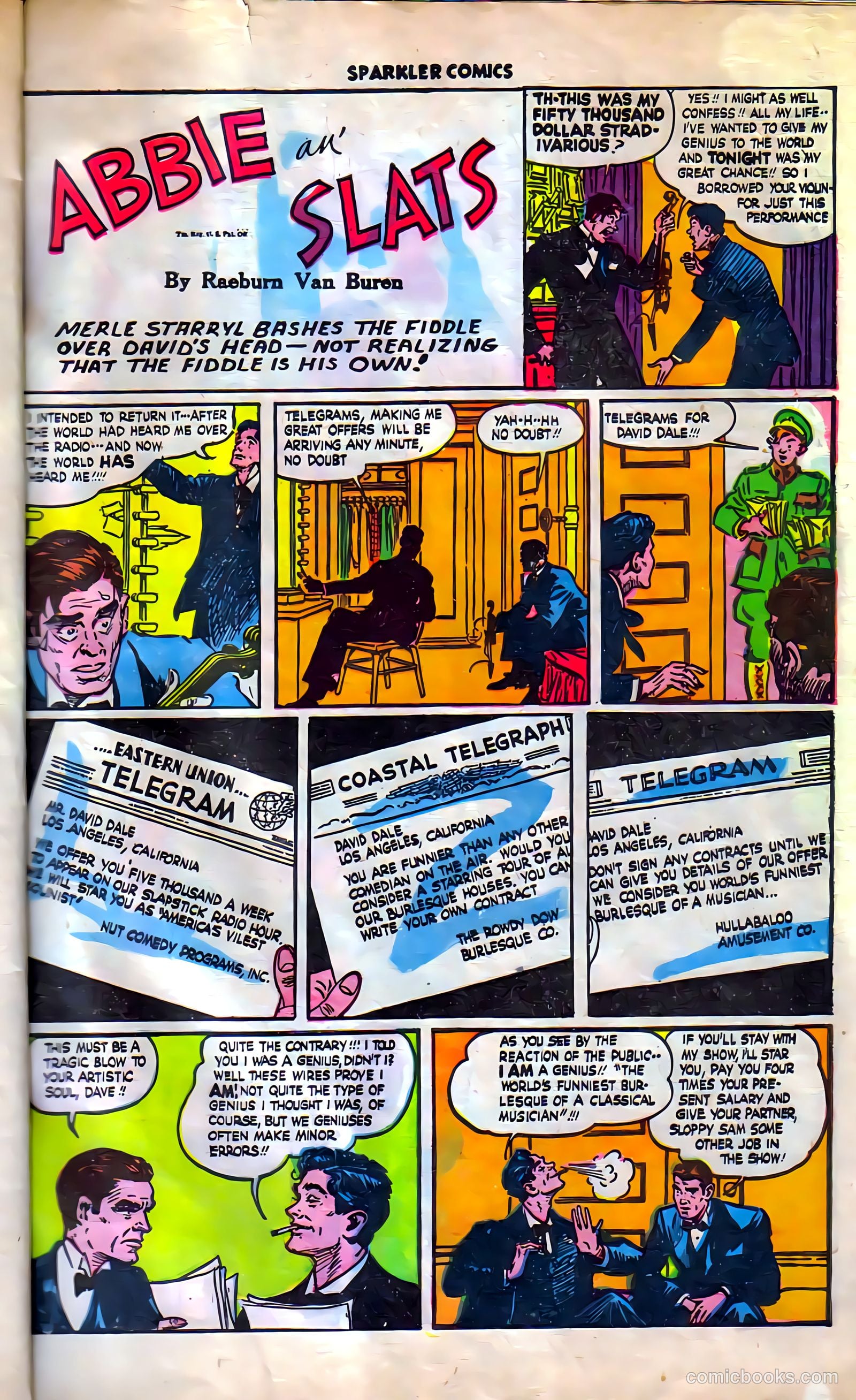 Sparkler Comics #47 (1948) — page 13 of 17