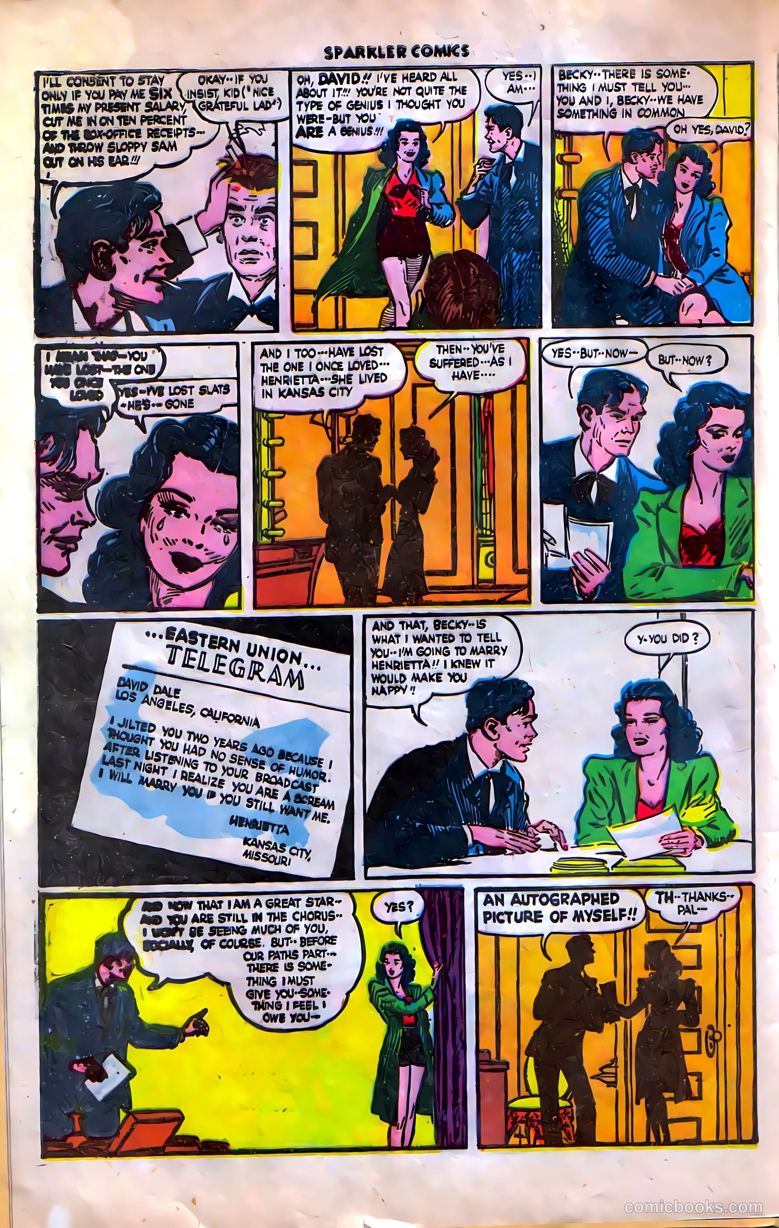 Sparkler Comics #47 (1948) — page 14 of 17