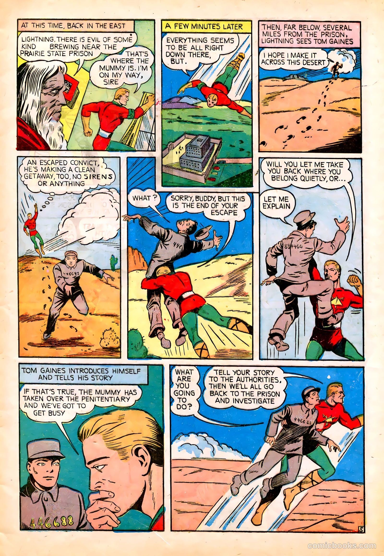 Lightning Comics v1 #6 — page 5 of 68