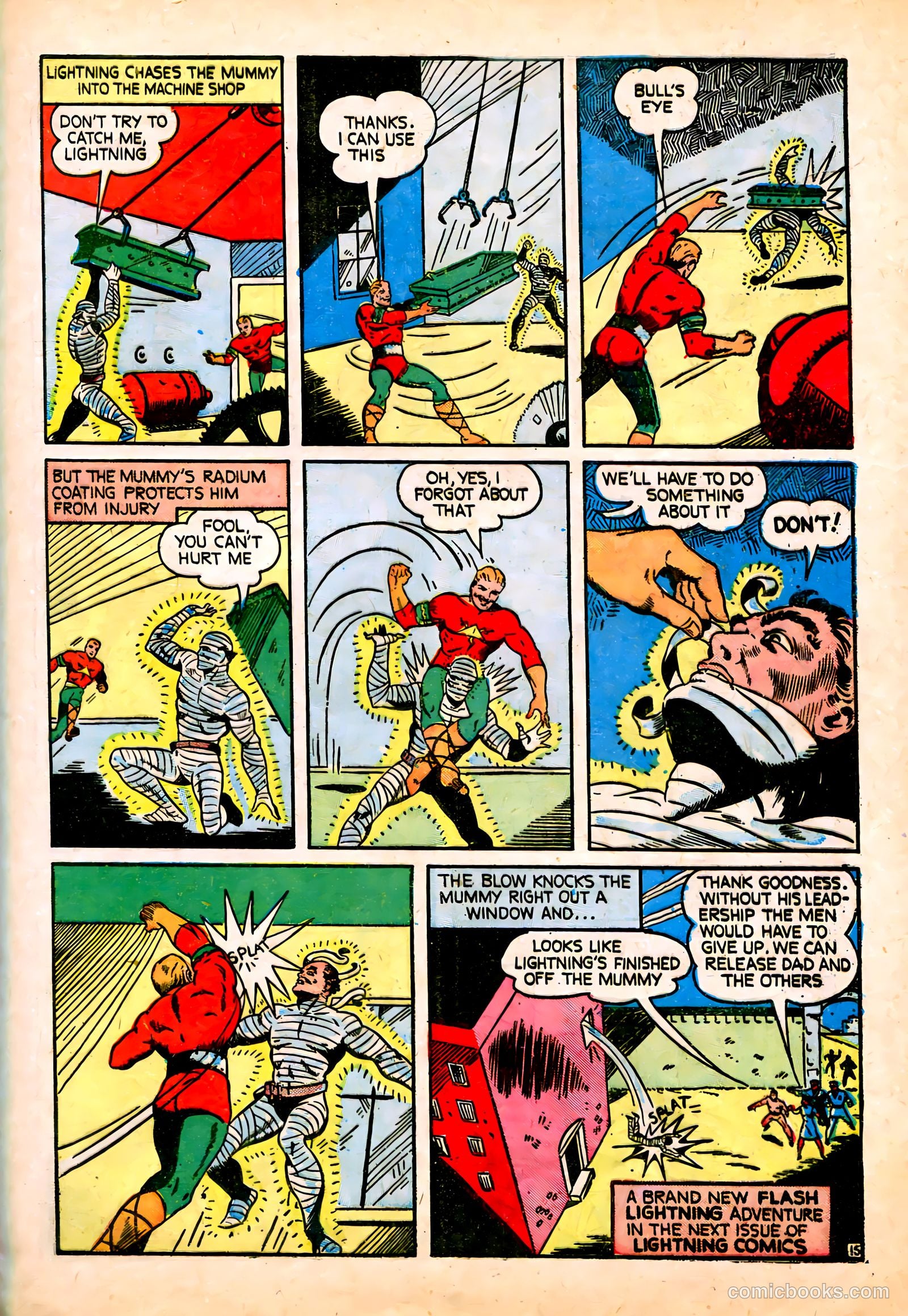 Lightning Comics v1 #6 — page 17 of 68