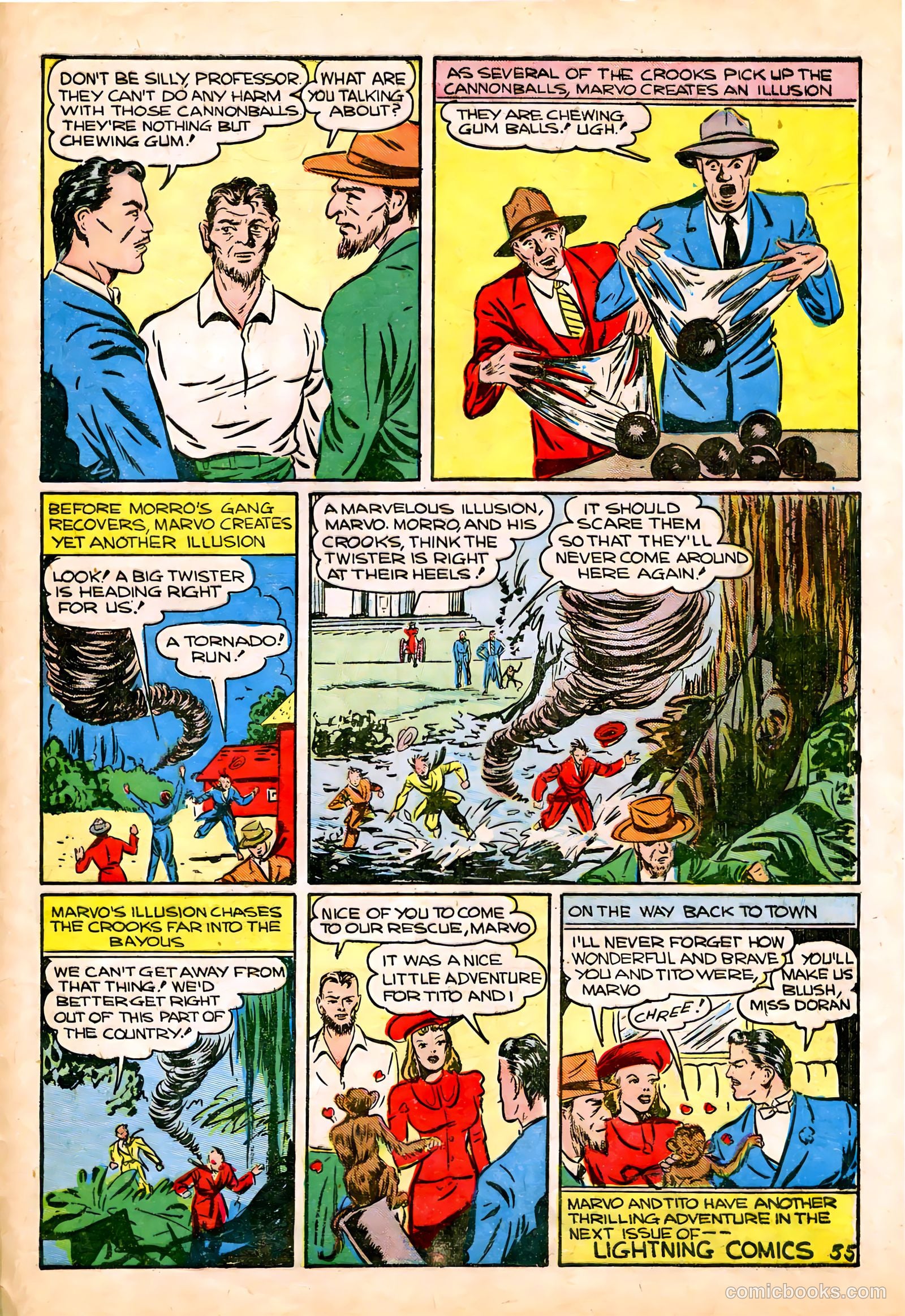 Lightning Comics v1 #6 — page 57 of 68