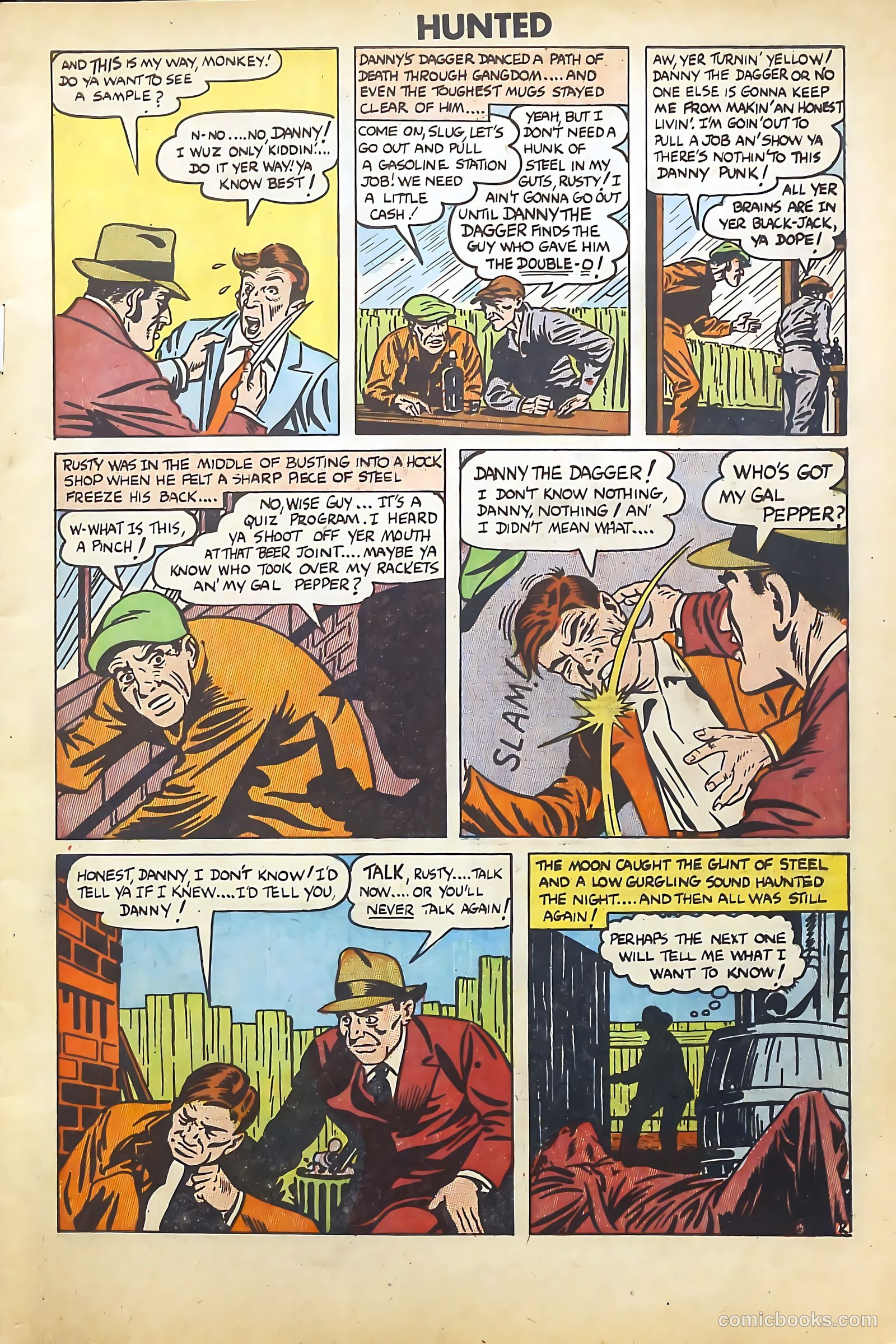 Hunted #1 (1950) — page 3 of 36