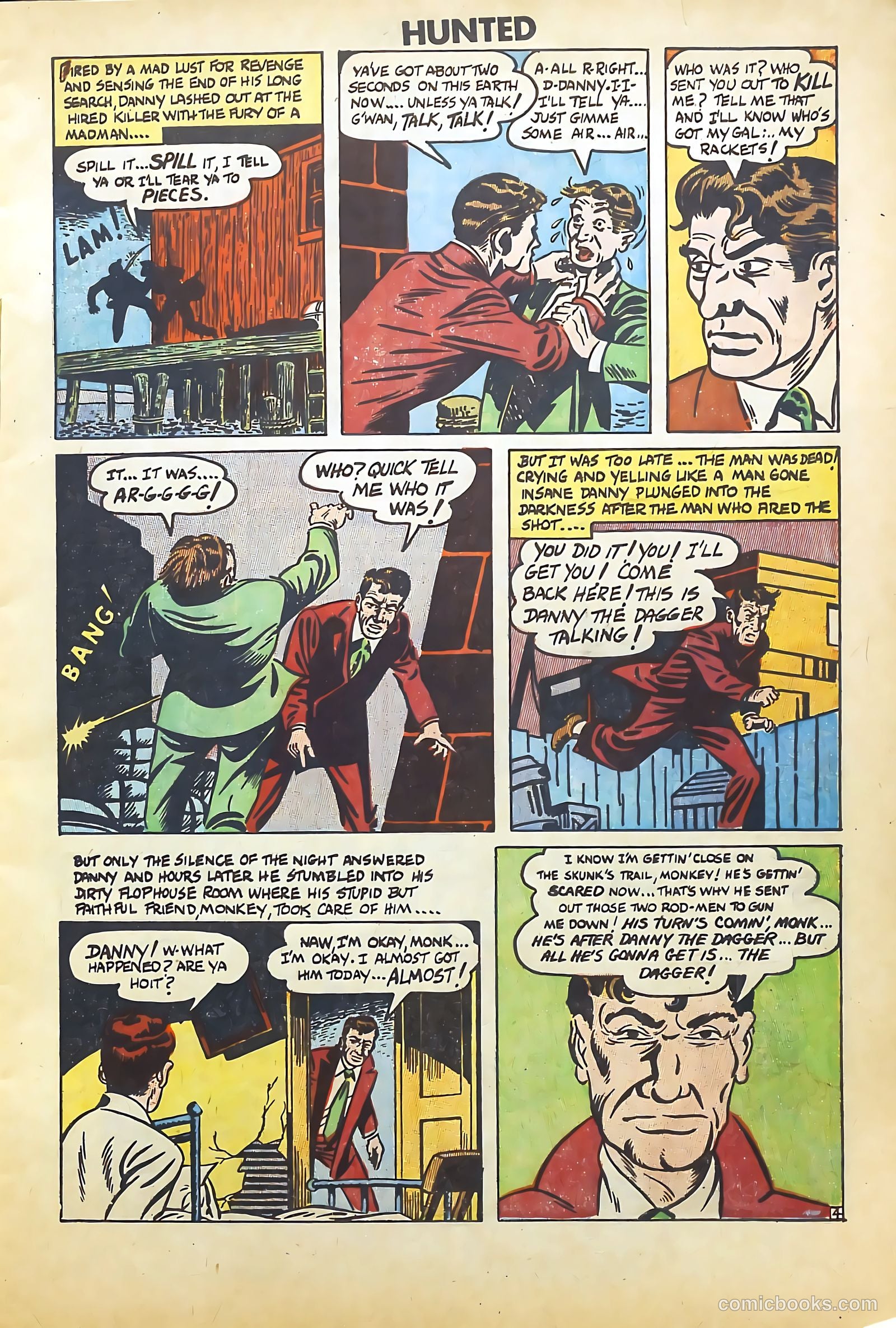 Hunted #1 (1950) — page 5 of 36