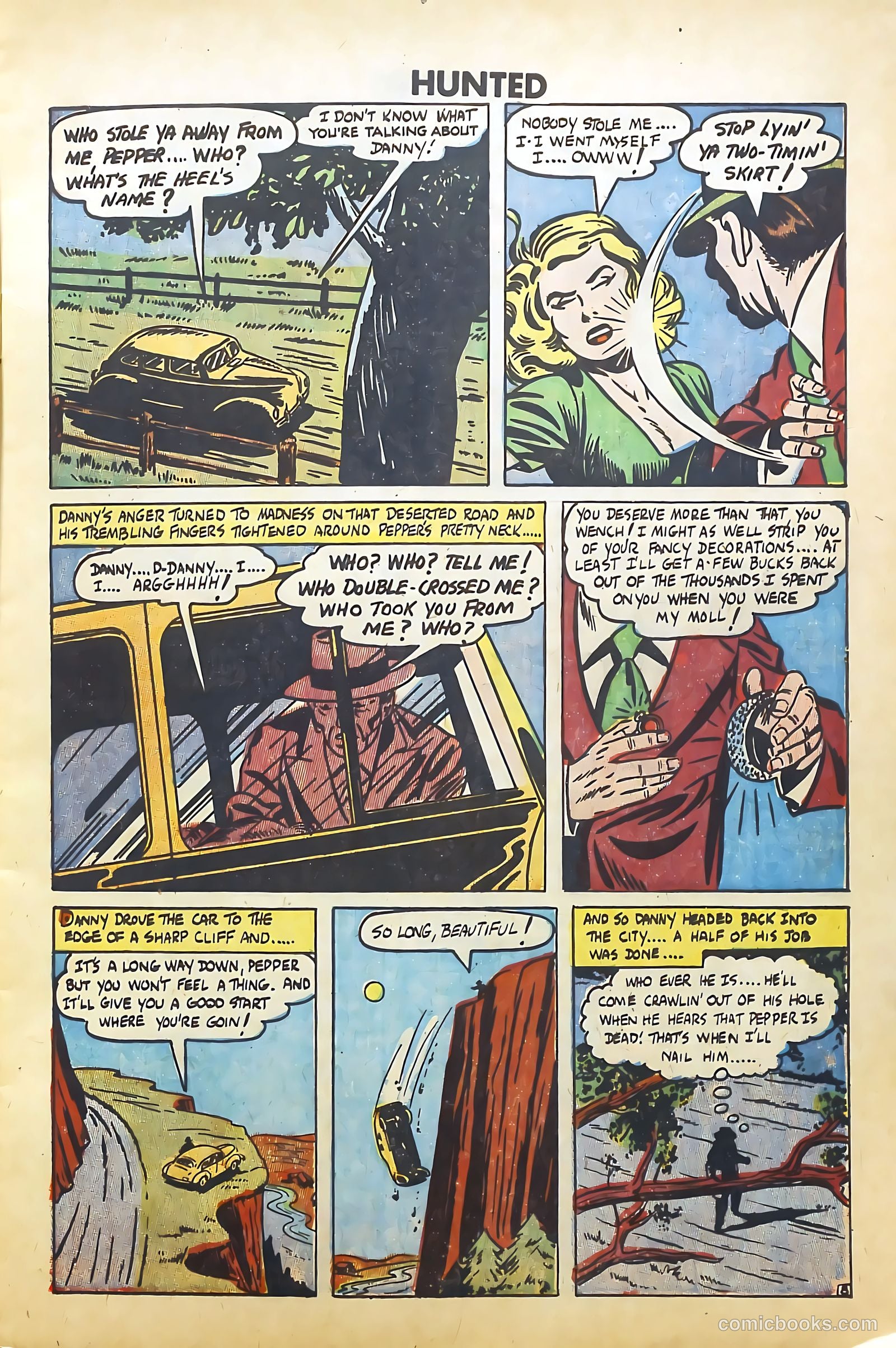 Hunted #1 (1950) — page 9 of 36