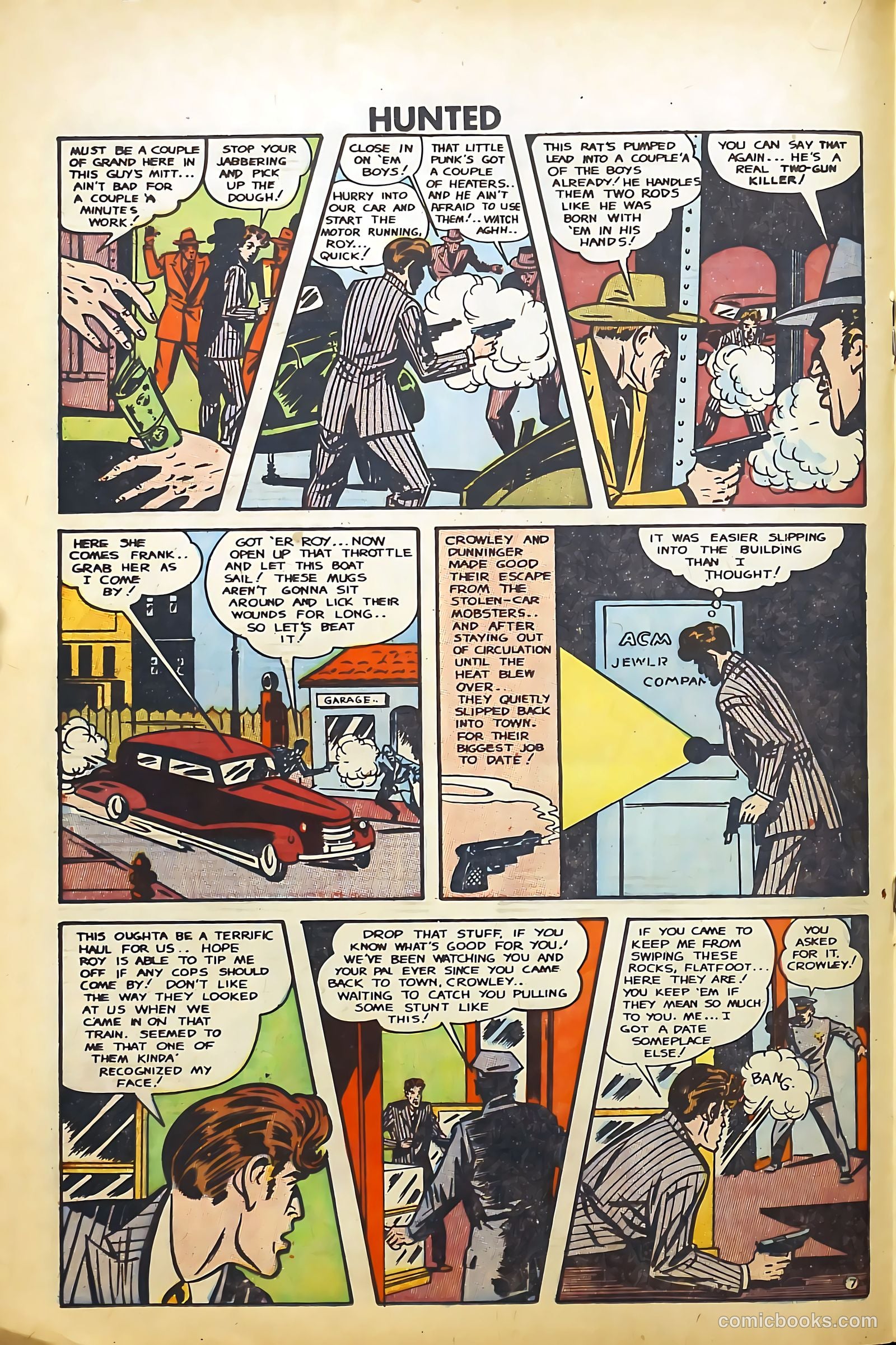 Hunted #1 (1950) — page 18 of 36