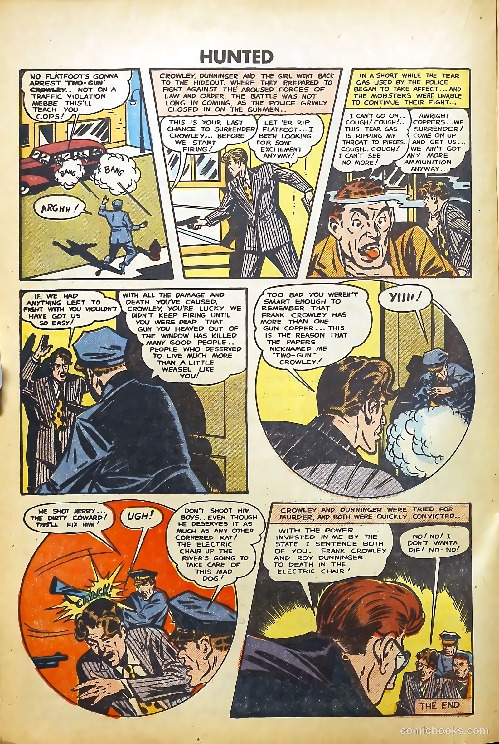 Hunted #1 (1950) — page 20 of 36