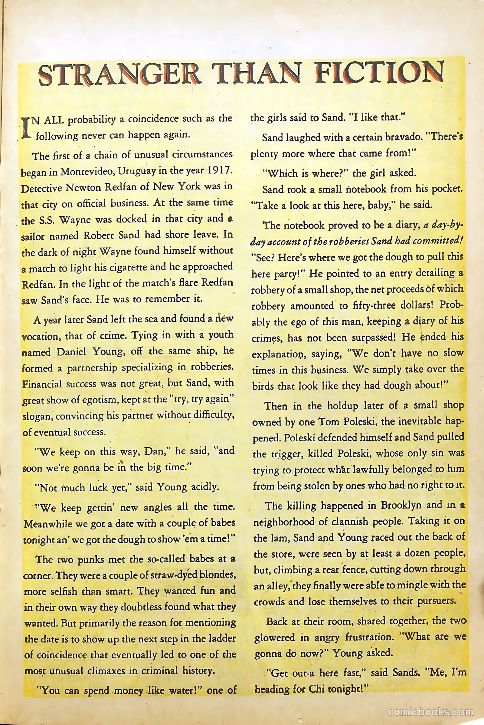 Hunted #1 (1950) — page 21 of 36