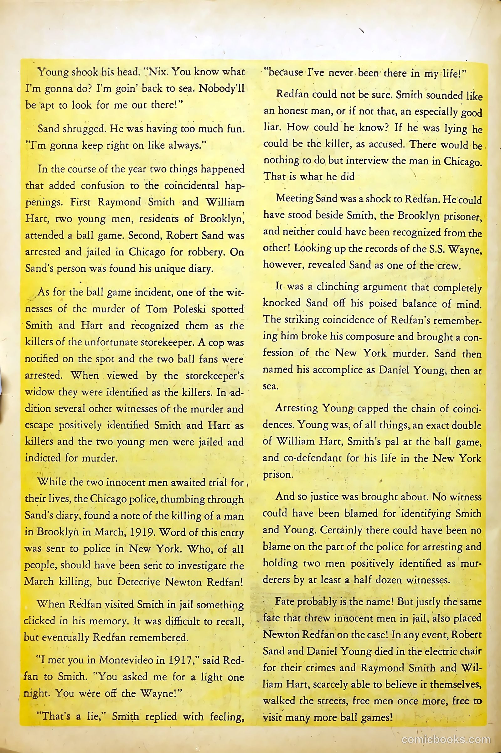 Hunted #1 (1950) — page 22 of 36