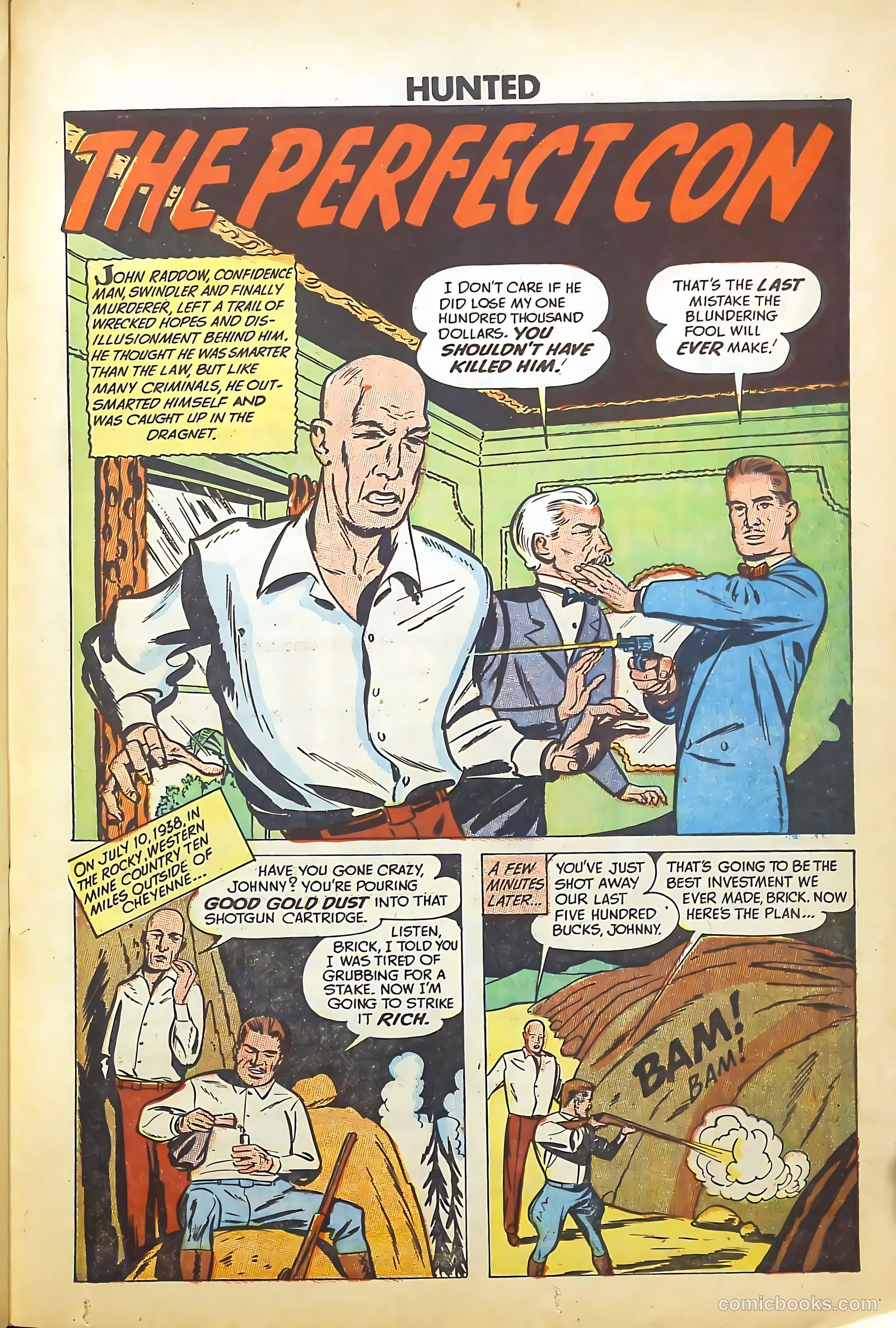 Hunted #1 (1950) — page 23 of 36