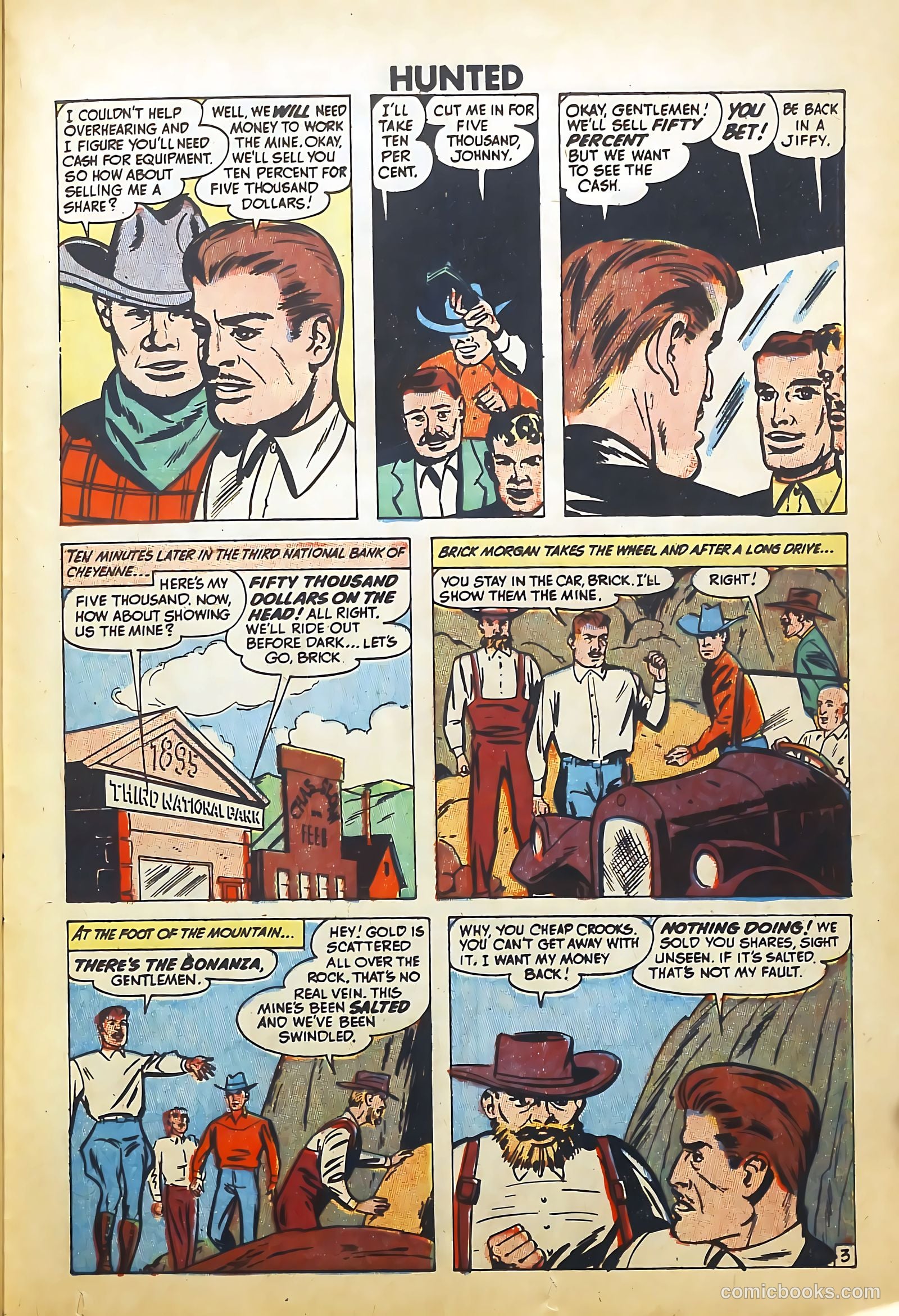 Hunted #1 (1950) — page 25 of 36
