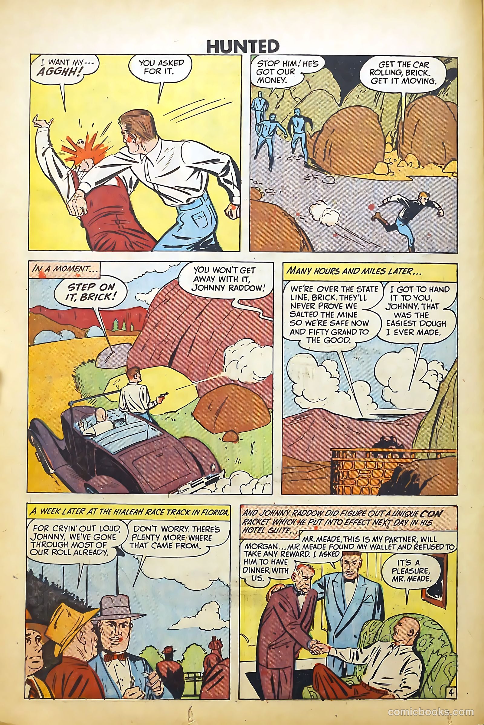 Hunted #1 (1950) — page 26 of 36