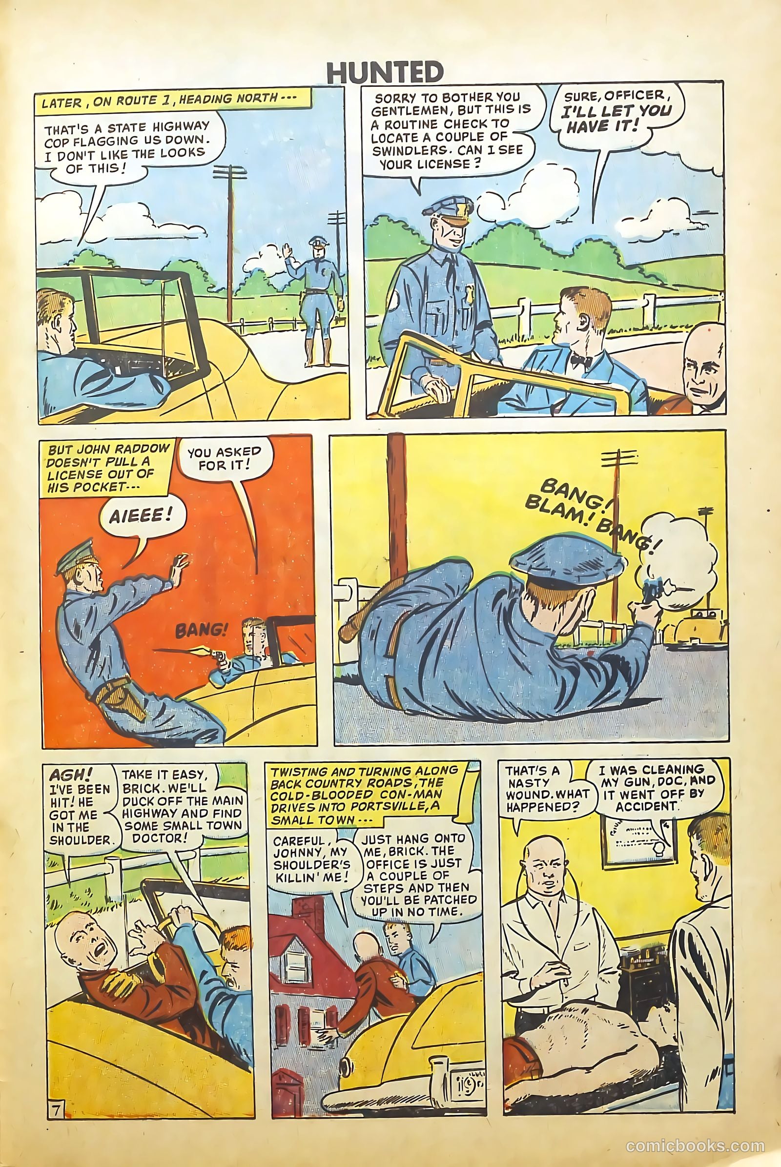 Hunted #1 (1950) — page 29 of 36