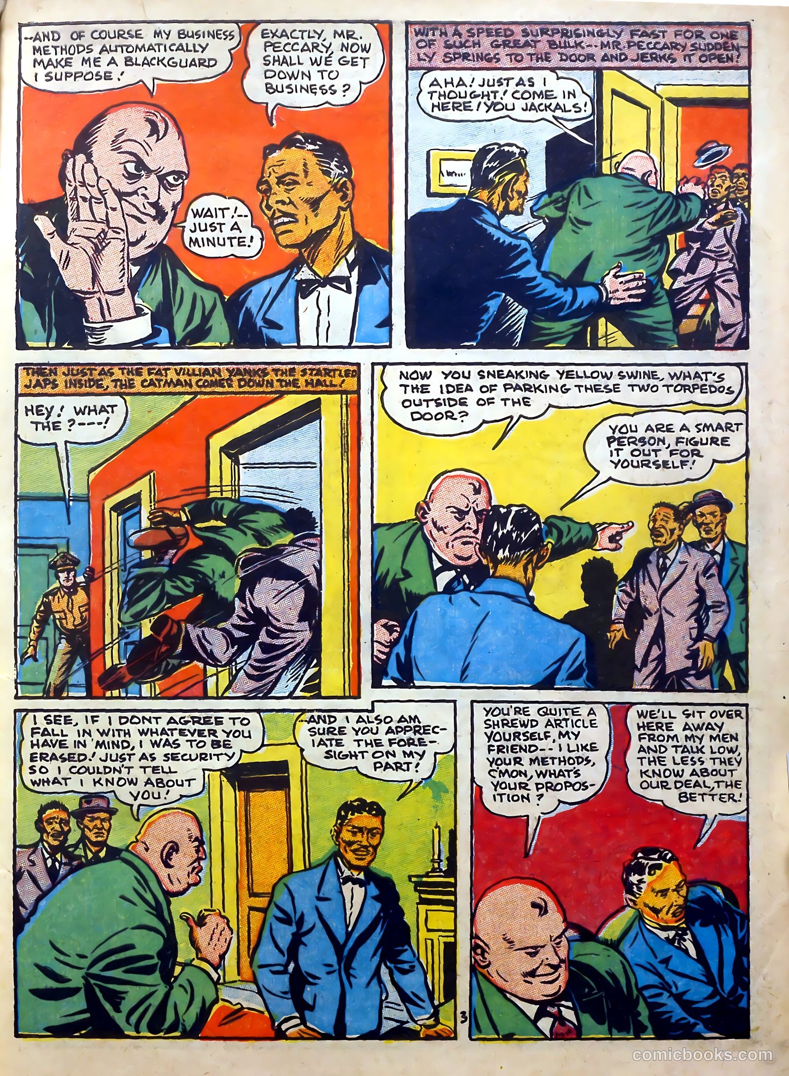 Cat-Man Comics #20 (1941) — page 5 of 60