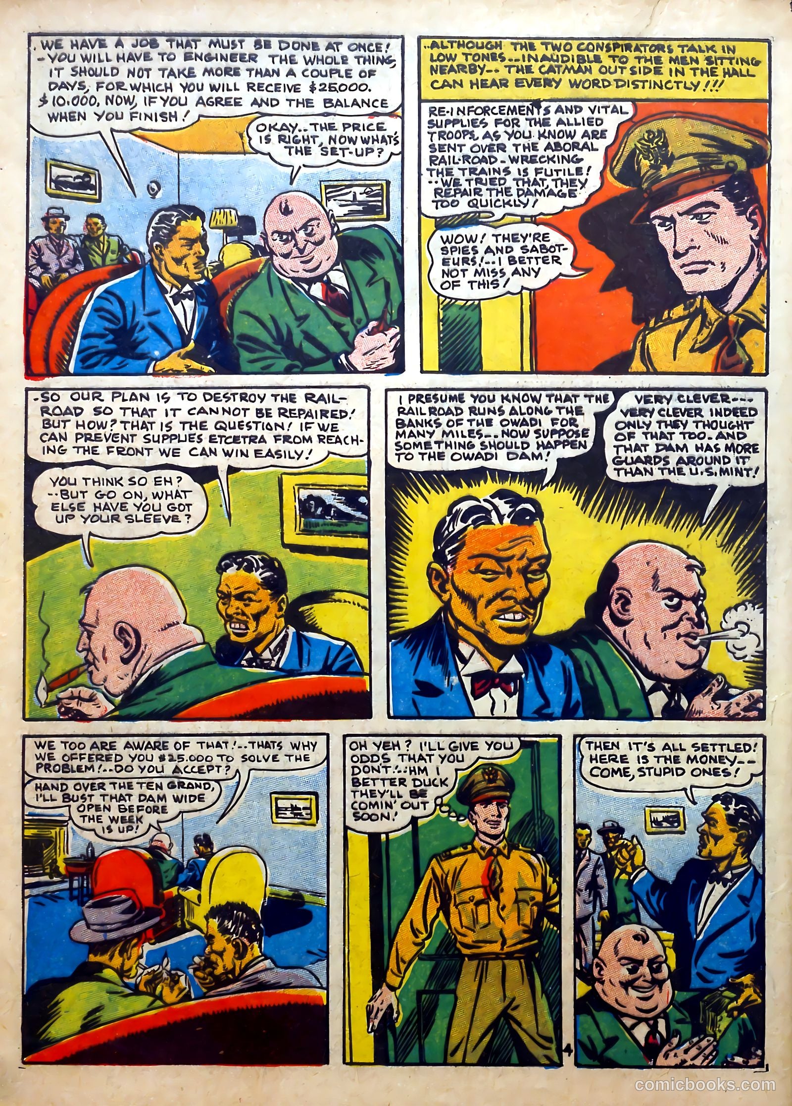 Cat-Man Comics #20 (1941) — page 6 of 60