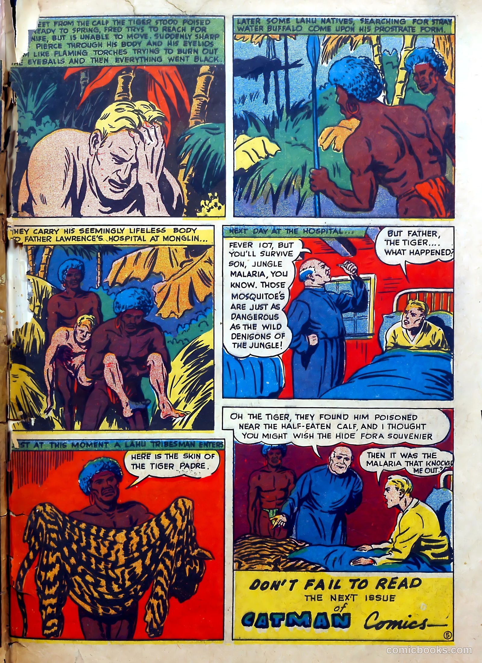 Cat-Man Comics #20 (1941) — page 57 of 60