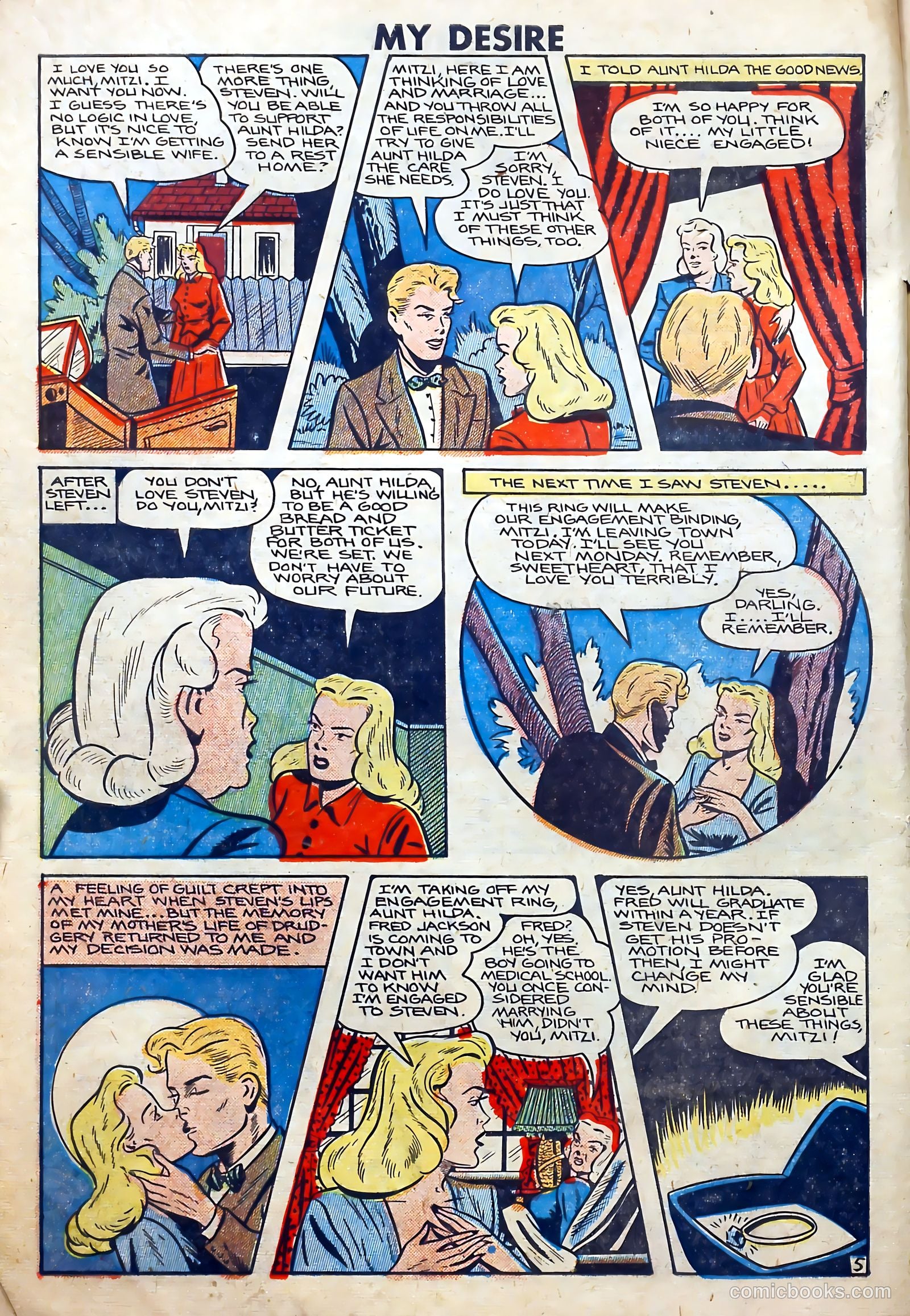 My Desire #1 (1950) — page 6 of 36