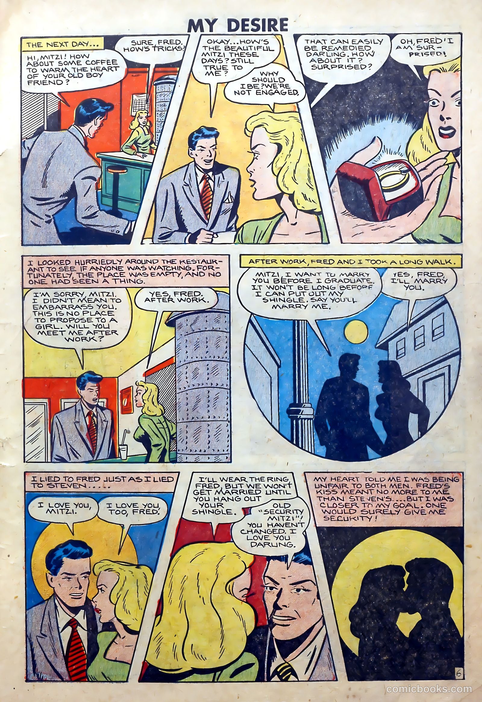 My Desire #1 (1950) — page 7 of 36