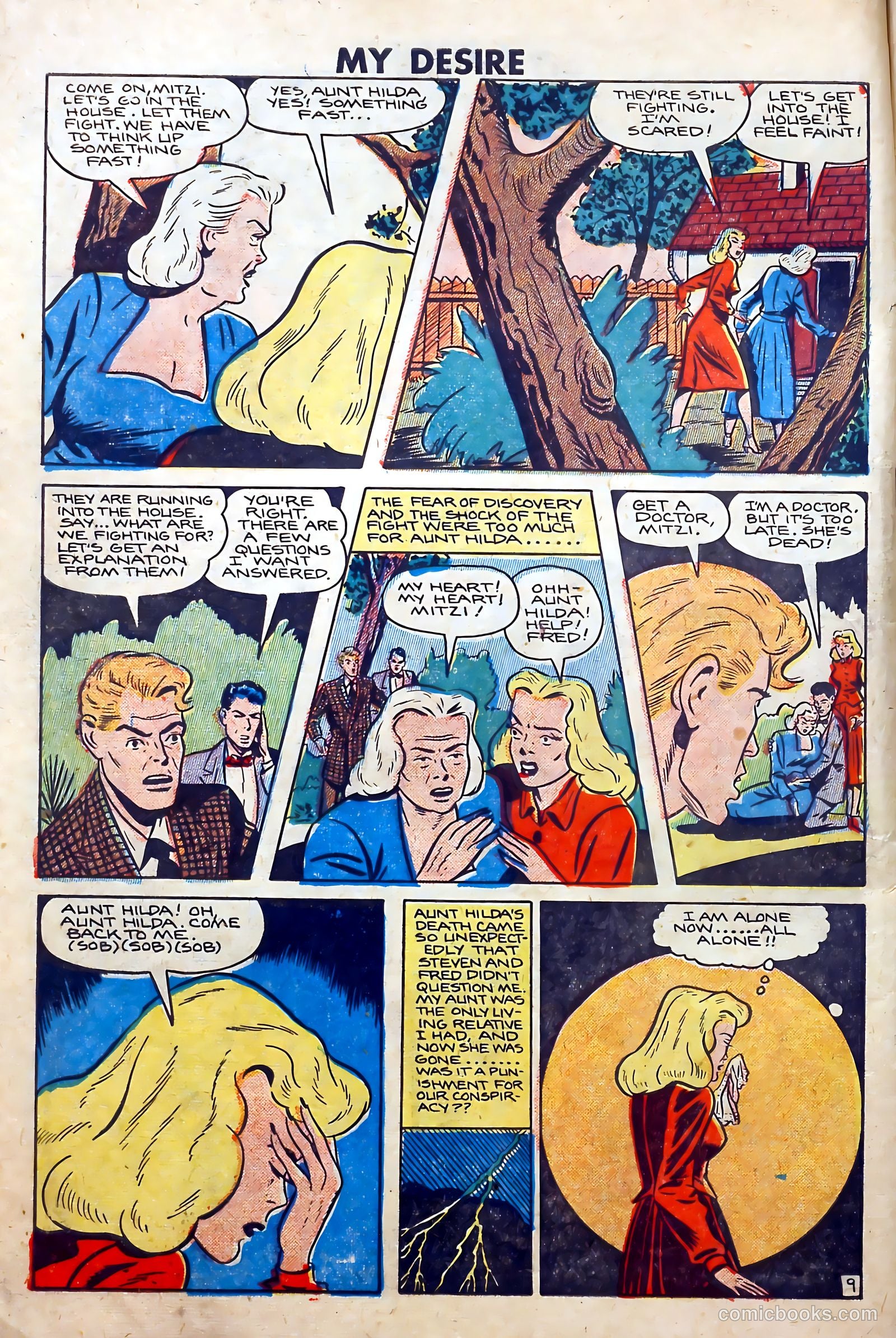 My Desire #1 (1950) — page 10 of 36