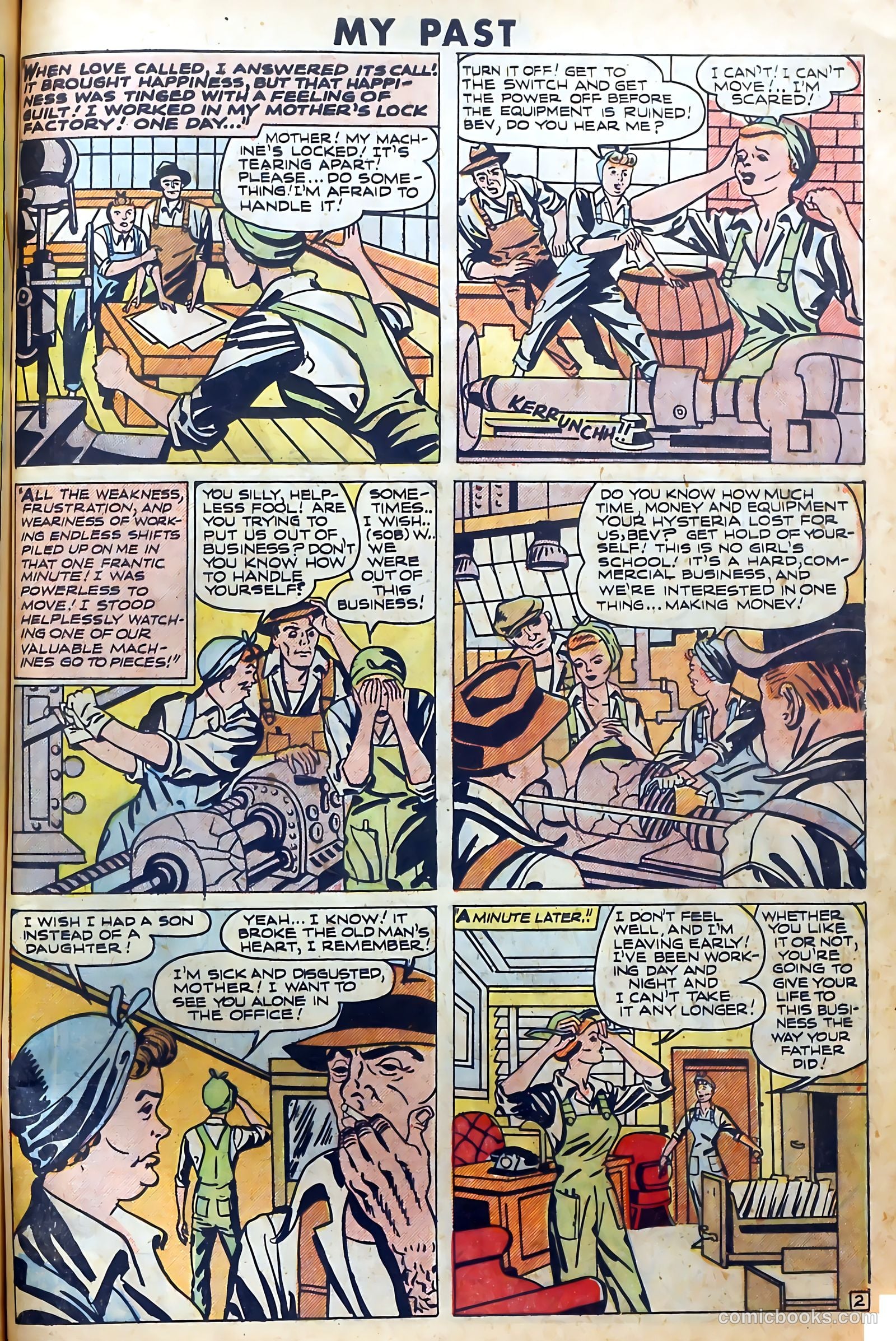 My Past Thrilling Confessions #11 (1950) — page 2 of 34