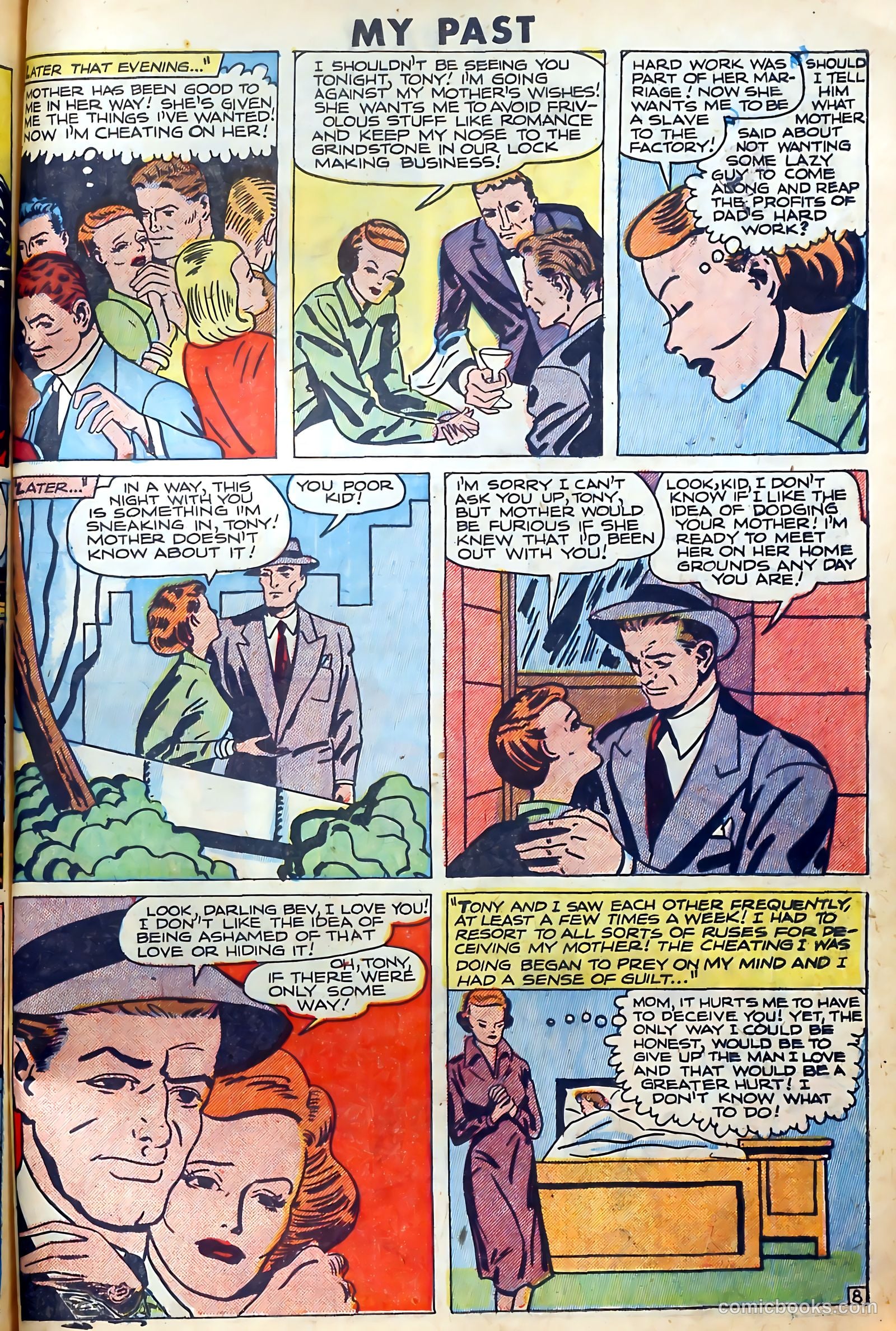 My Past Thrilling Confessions #11 (1950) — page 8 of 34