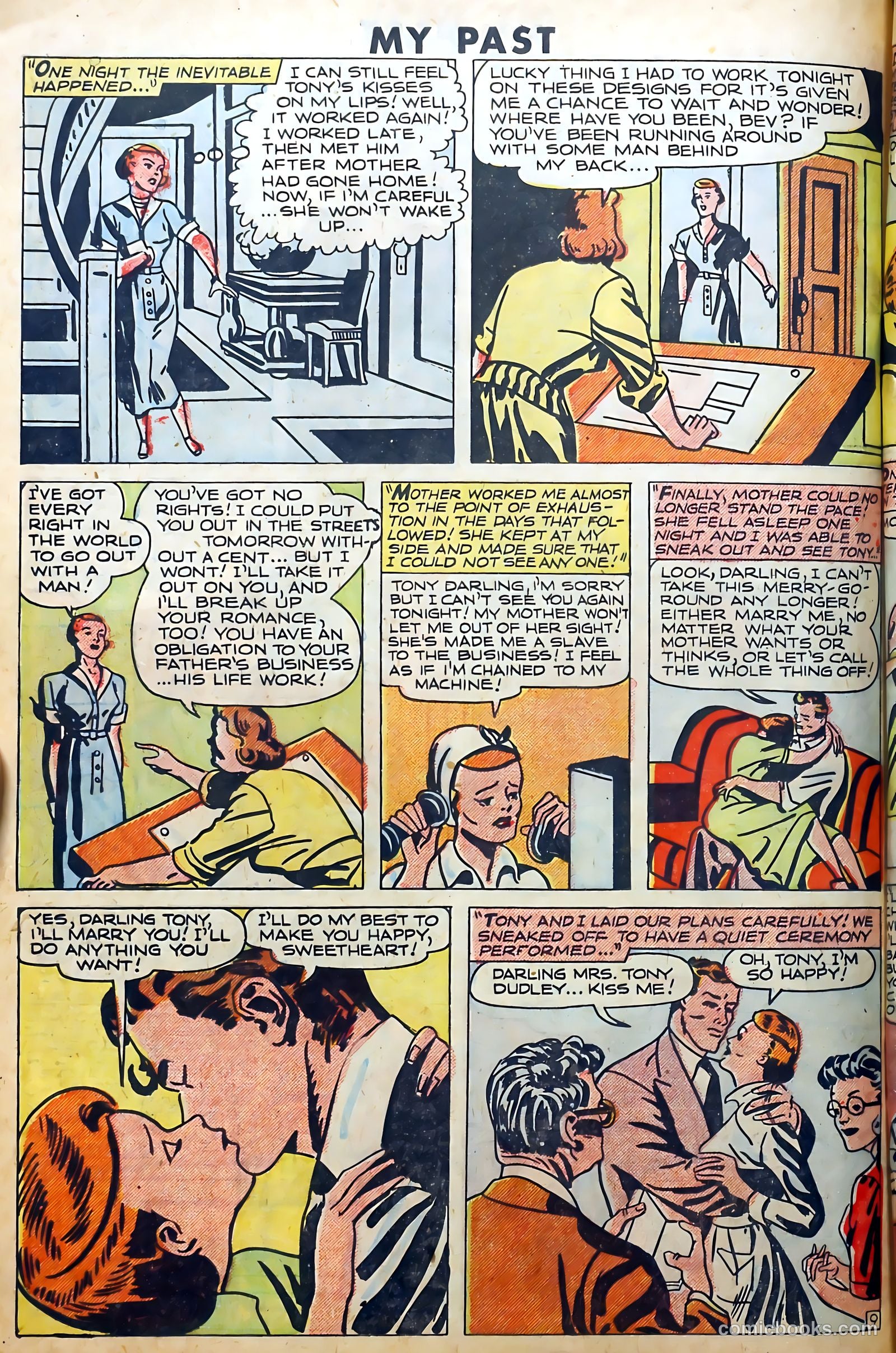 My Past Thrilling Confessions #11 (1950) — page 9 of 34