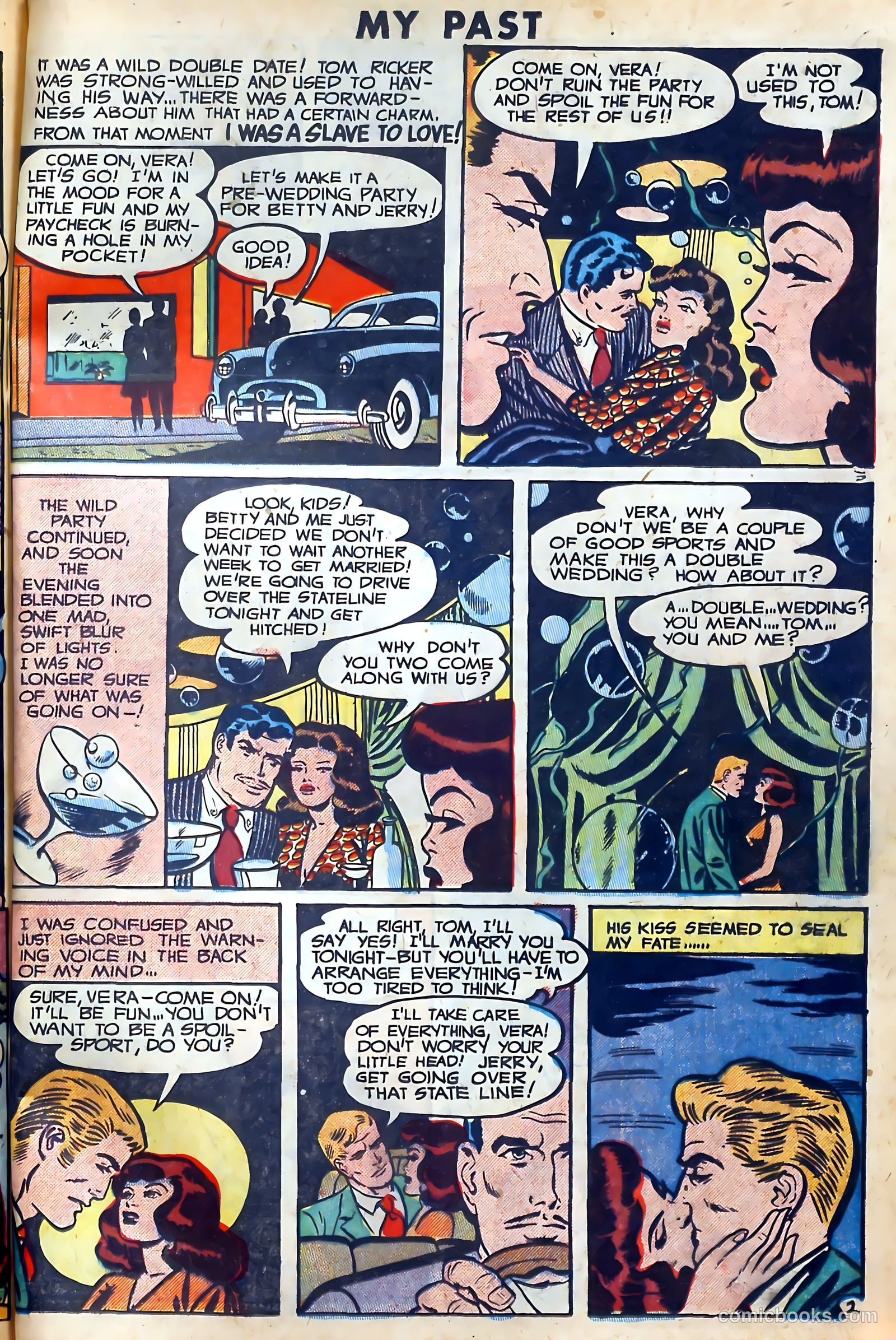 My Past Thrilling Confessions #11 (1950) — page 12 of 34