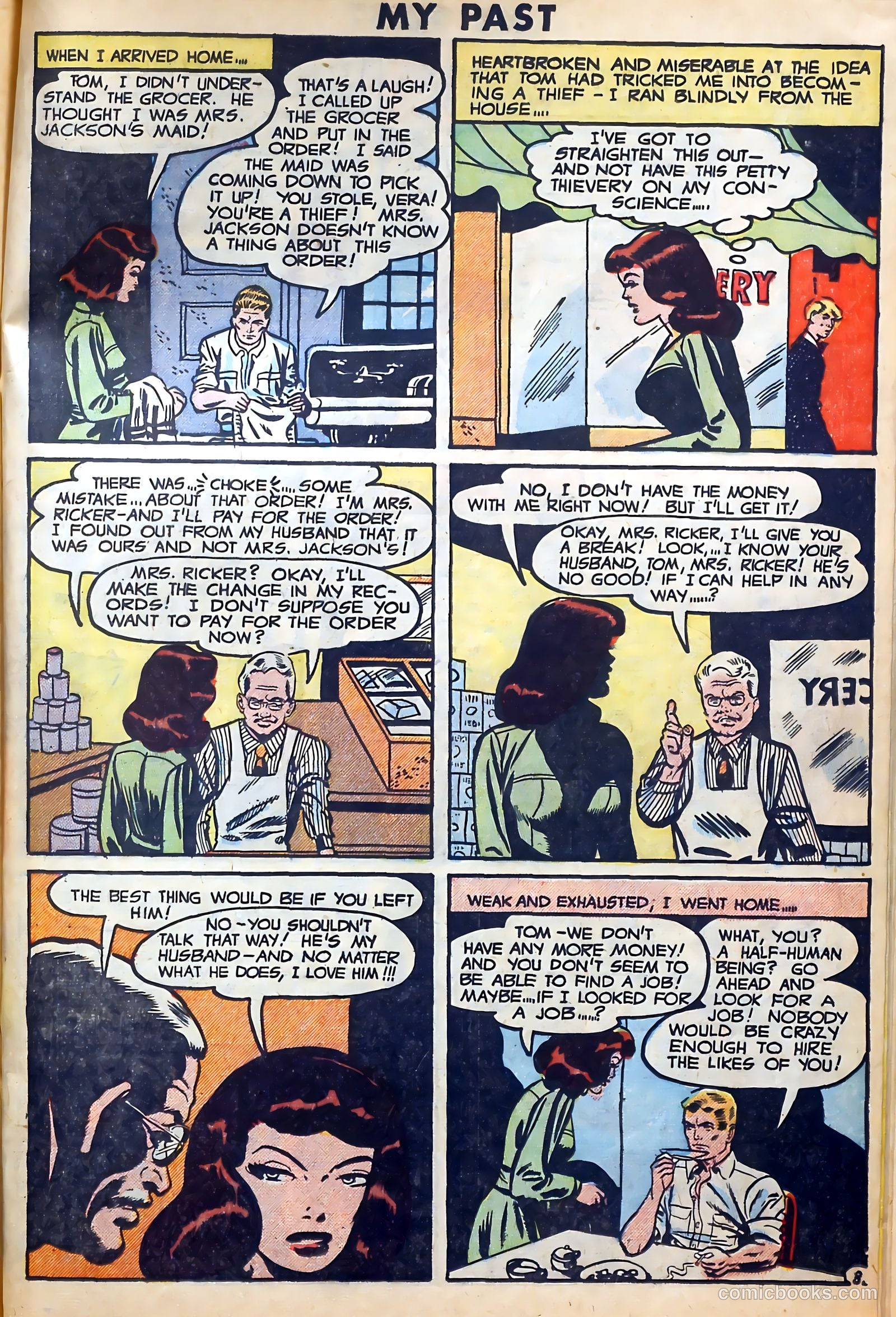 My Past Thrilling Confessions #11 (1950) — page 18 of 34