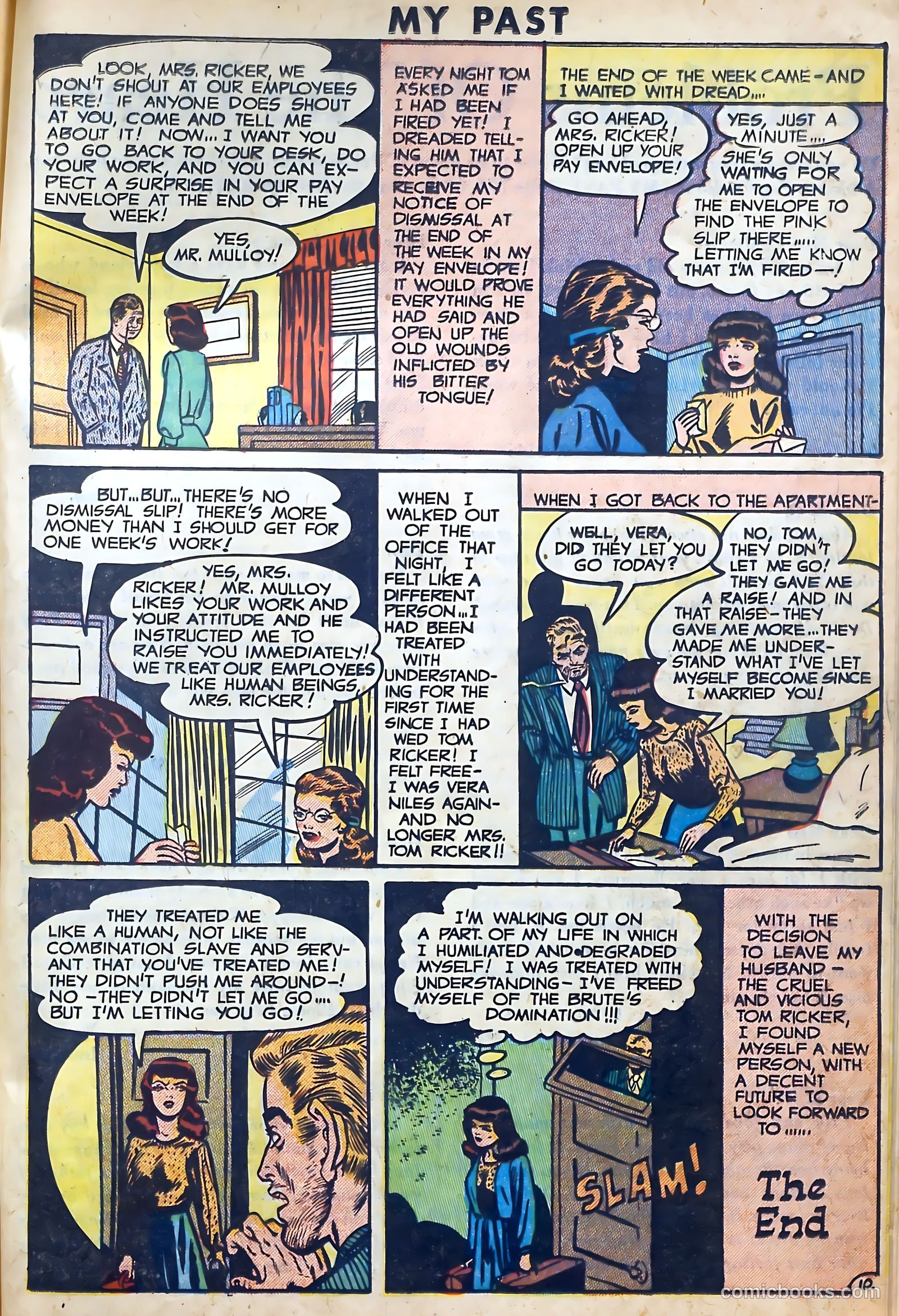 My Past Thrilling Confessions #11 (1950) — page 20 of 34