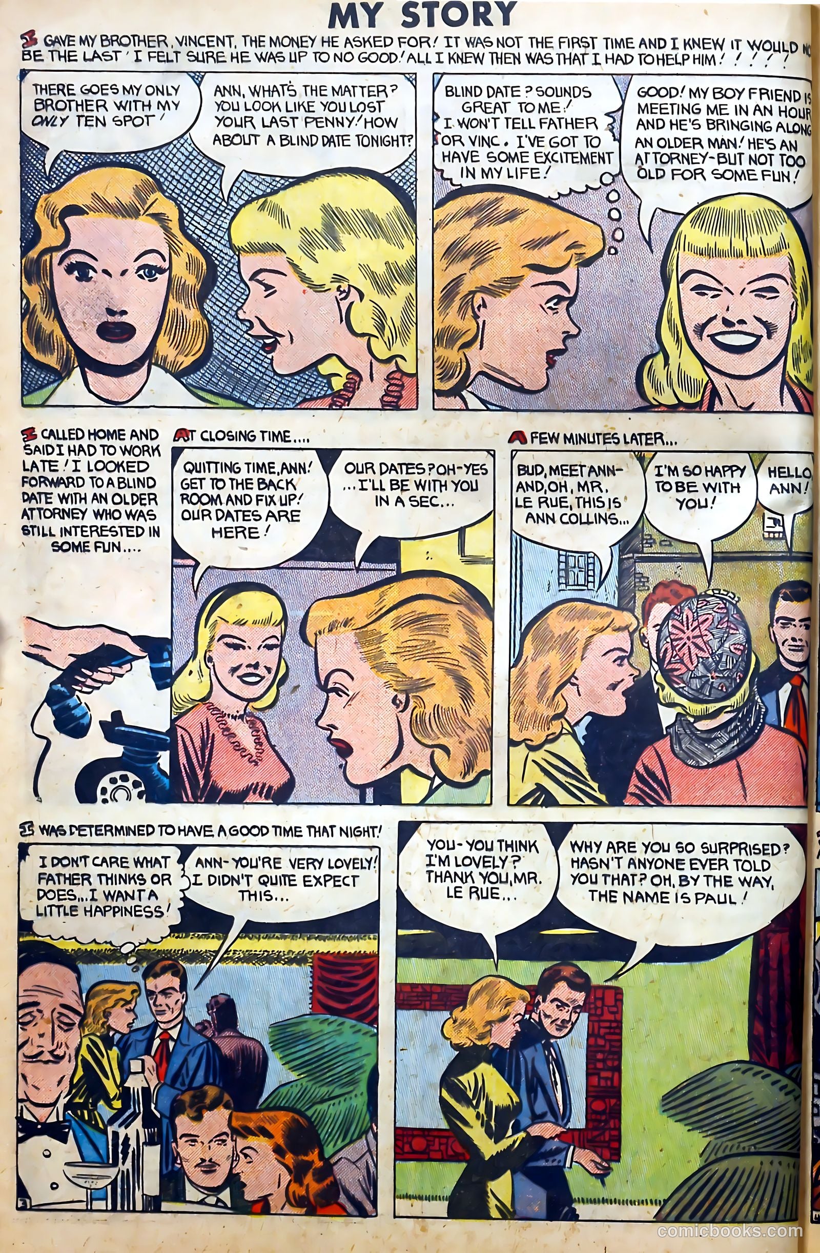My Story #11 (1949) — page 3 of 33