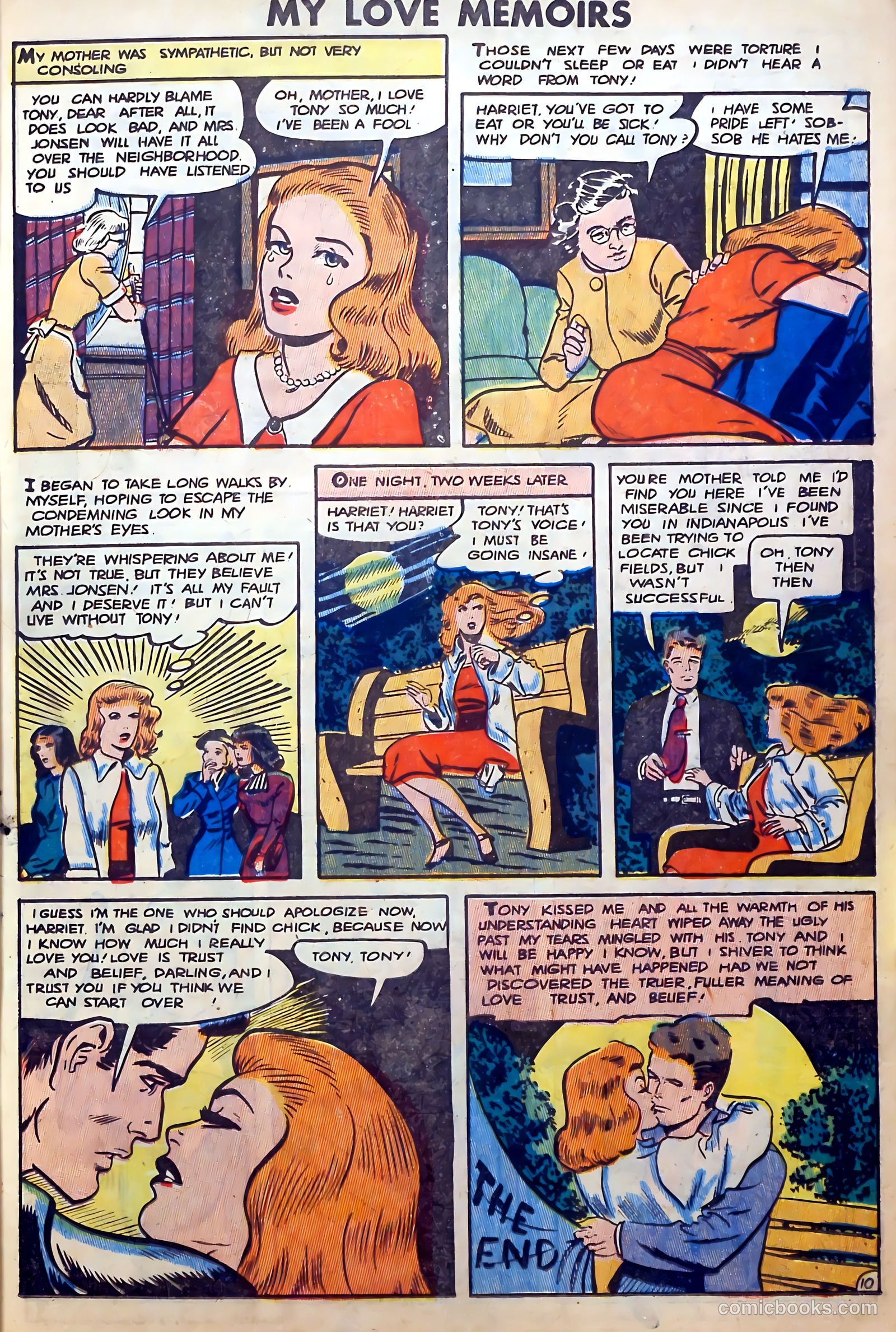 Romantic Thrills #1 (1950) — page 11 of 132