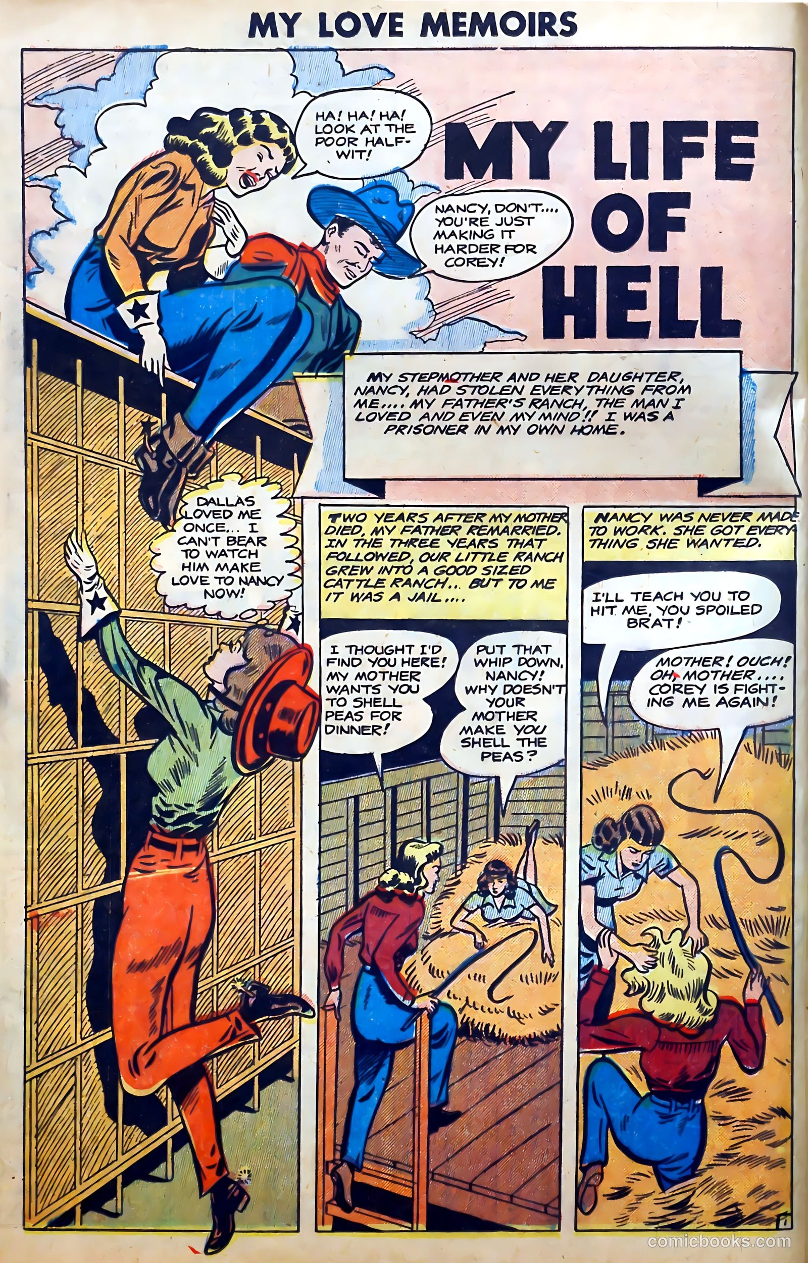 Romantic Thrills #1 (1950) — page 12 of 132