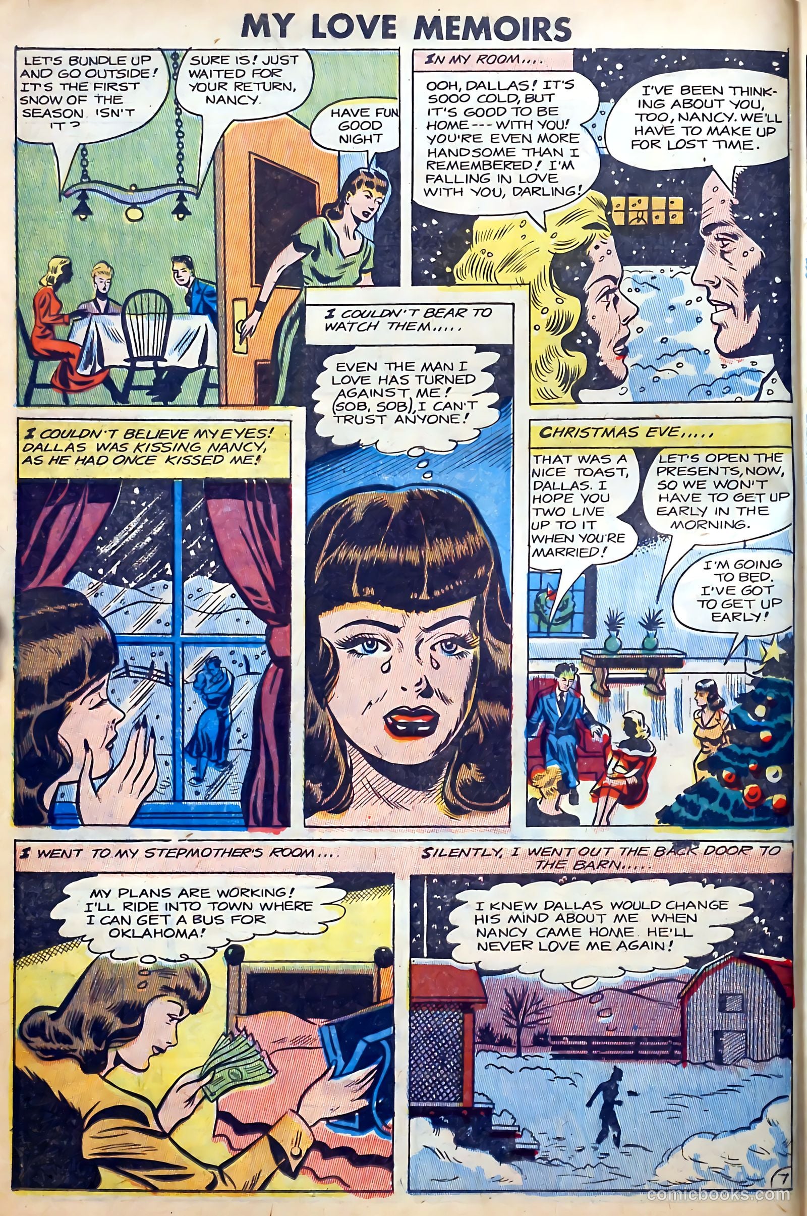 Romantic Thrills #1 (1950) — page 18 of 132