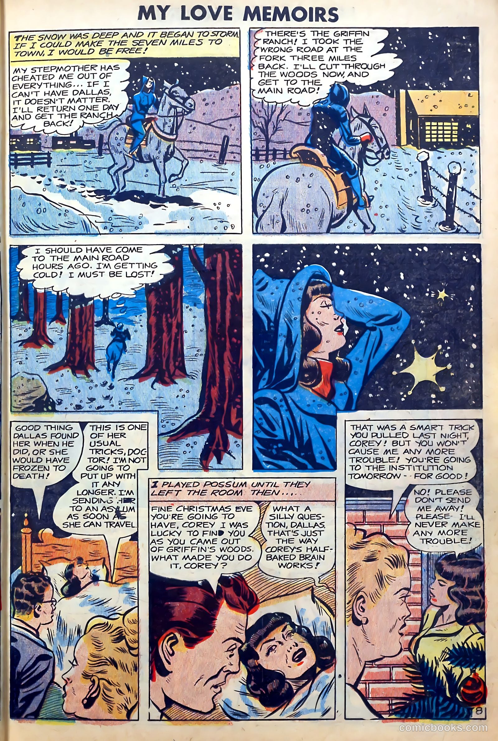 Romantic Thrills #1 (1950) — page 19 of 132
