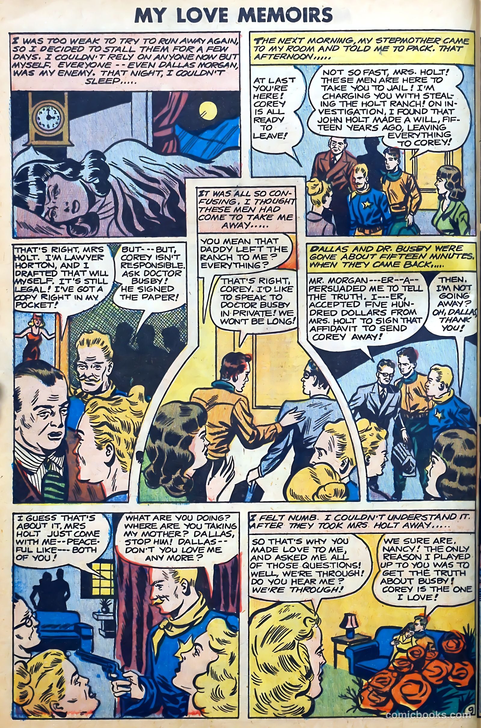 Romantic Thrills #1 (1950) — page 20 of 132