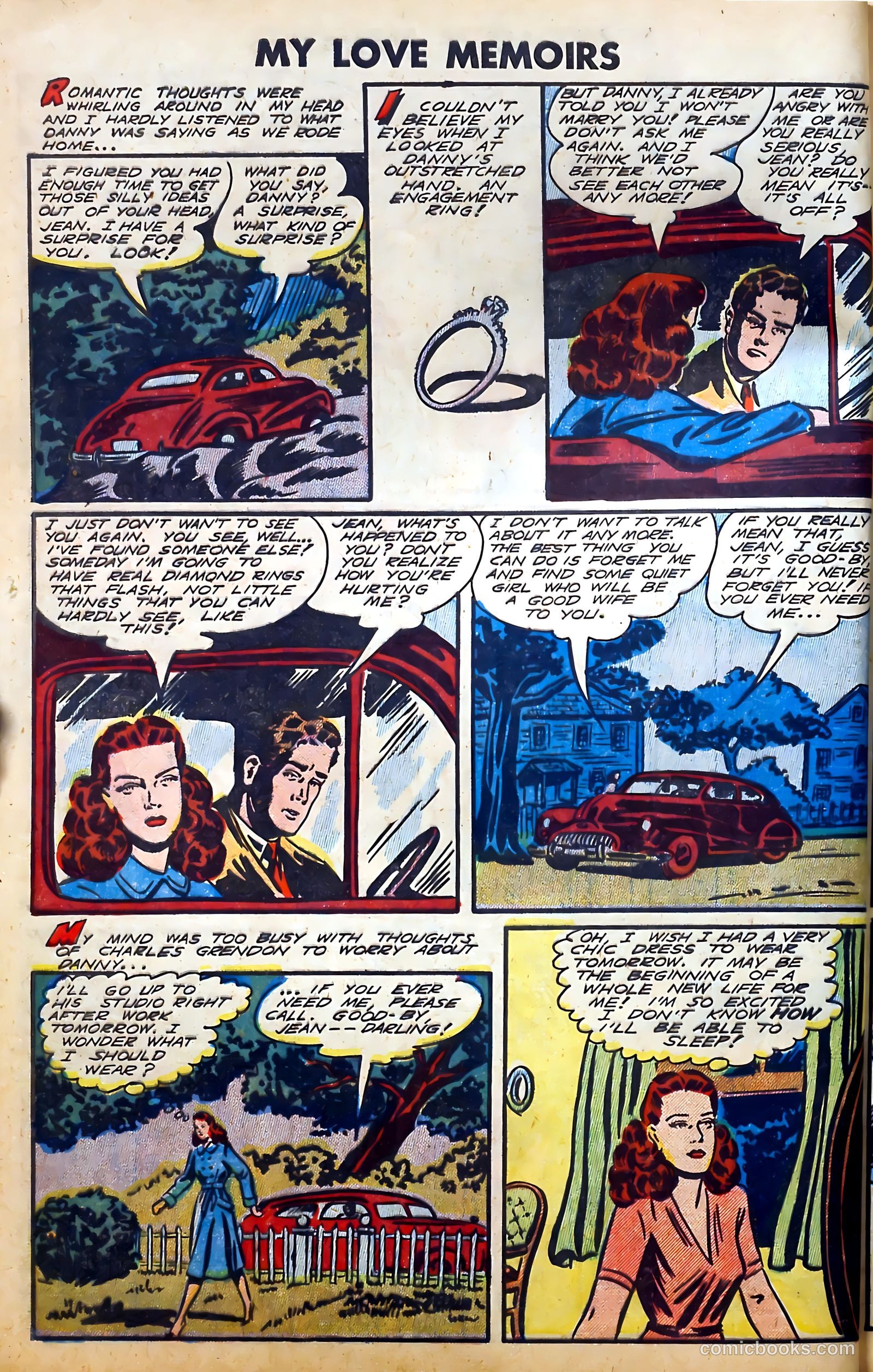 Romantic Thrills #1 (1950) — page 28 of 132