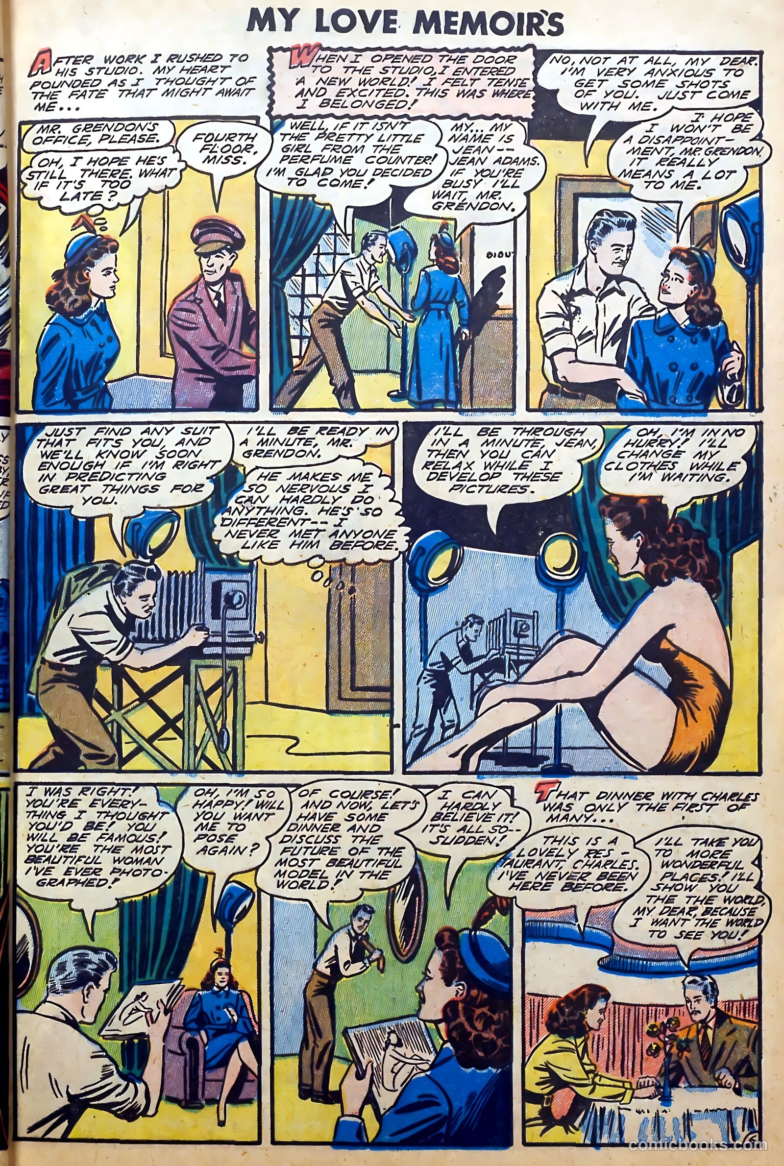 Romantic Thrills #1 (1950) — page 29 of 132