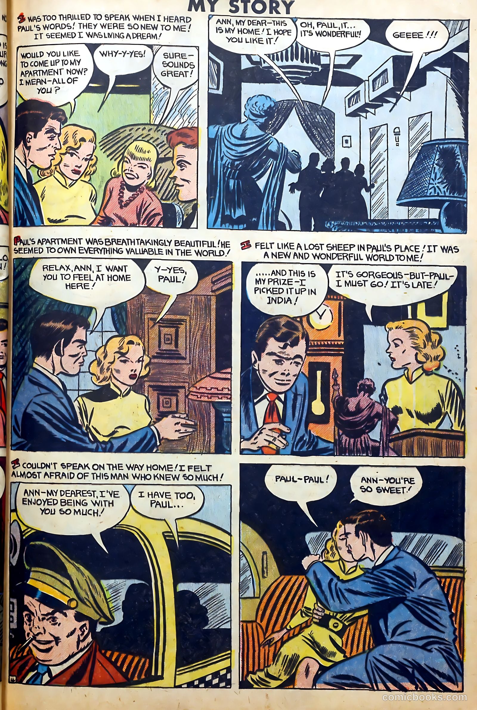 Romantic Thrills #1 (1950) — page 37 of 132