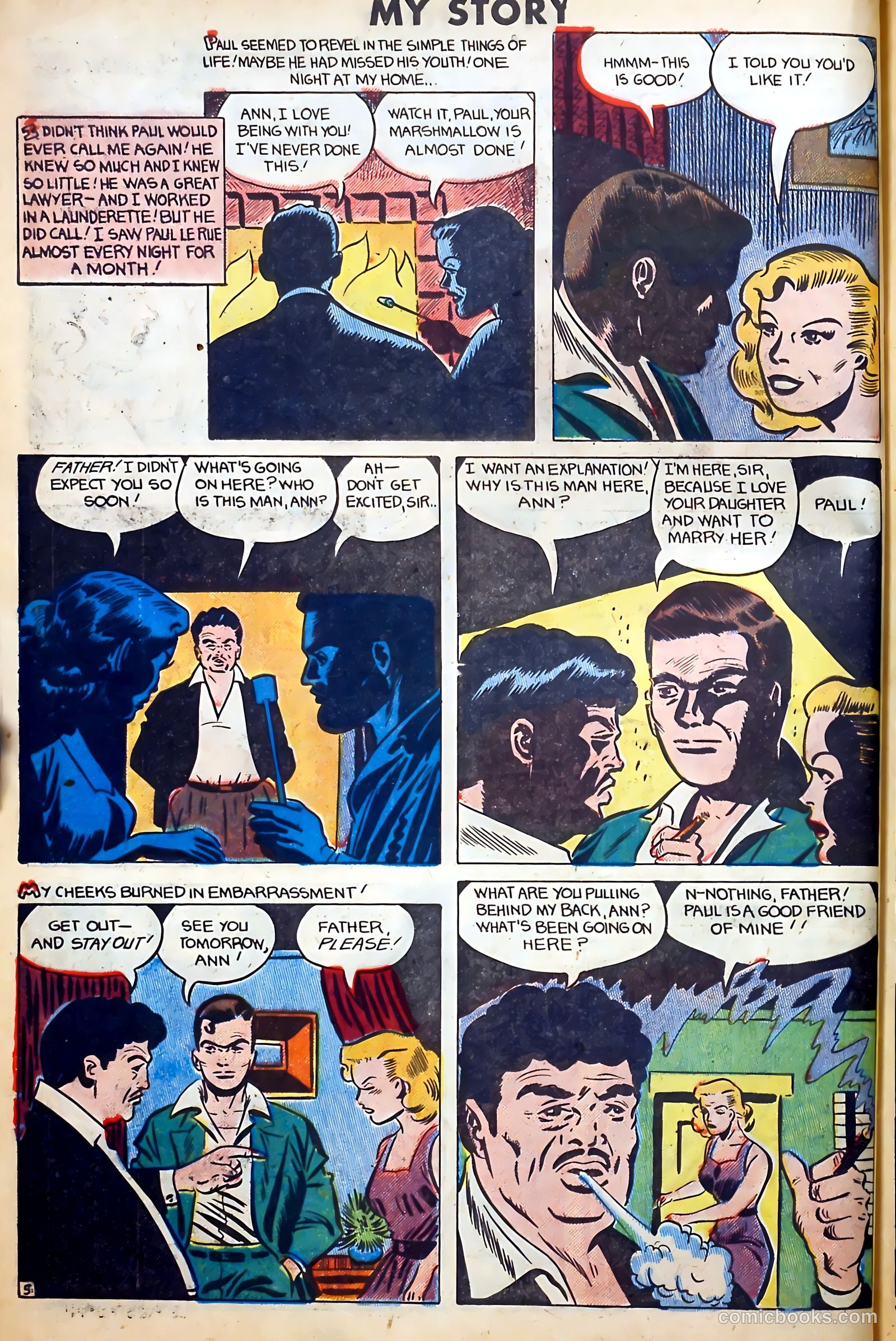Romantic Thrills #1 (1950) — page 38 of 132