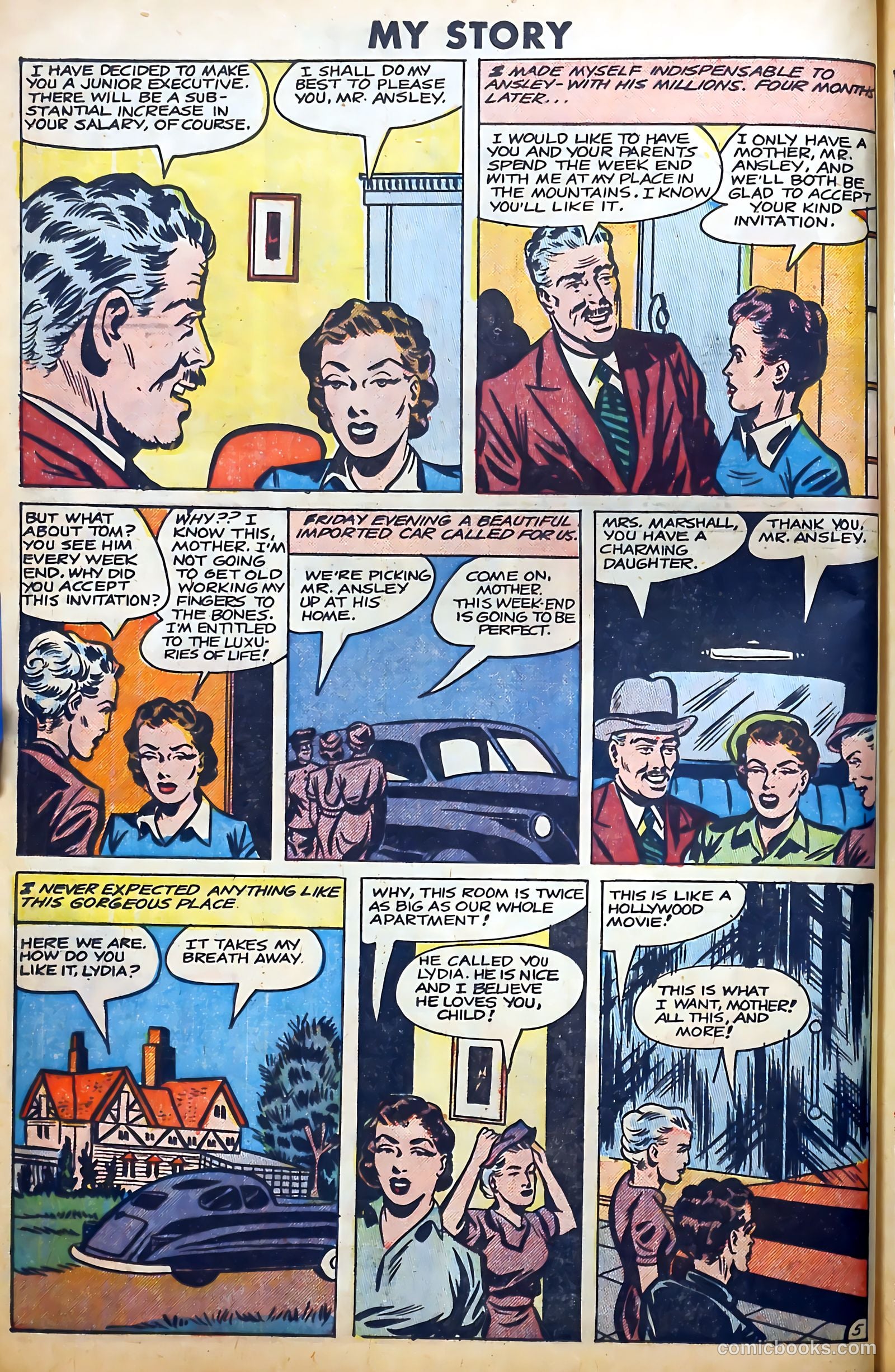 Romantic Thrills #1 (1950) — page 48 of 132