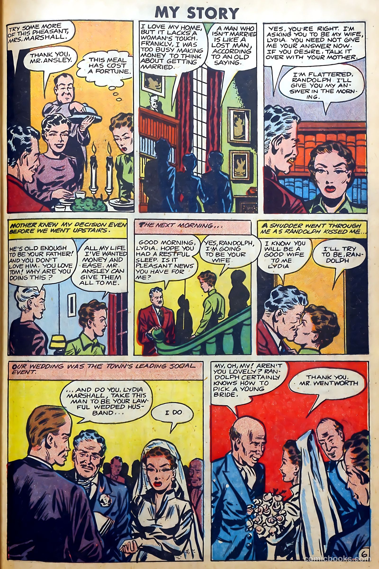 Romantic Thrills #1 (1950) — page 49 of 132