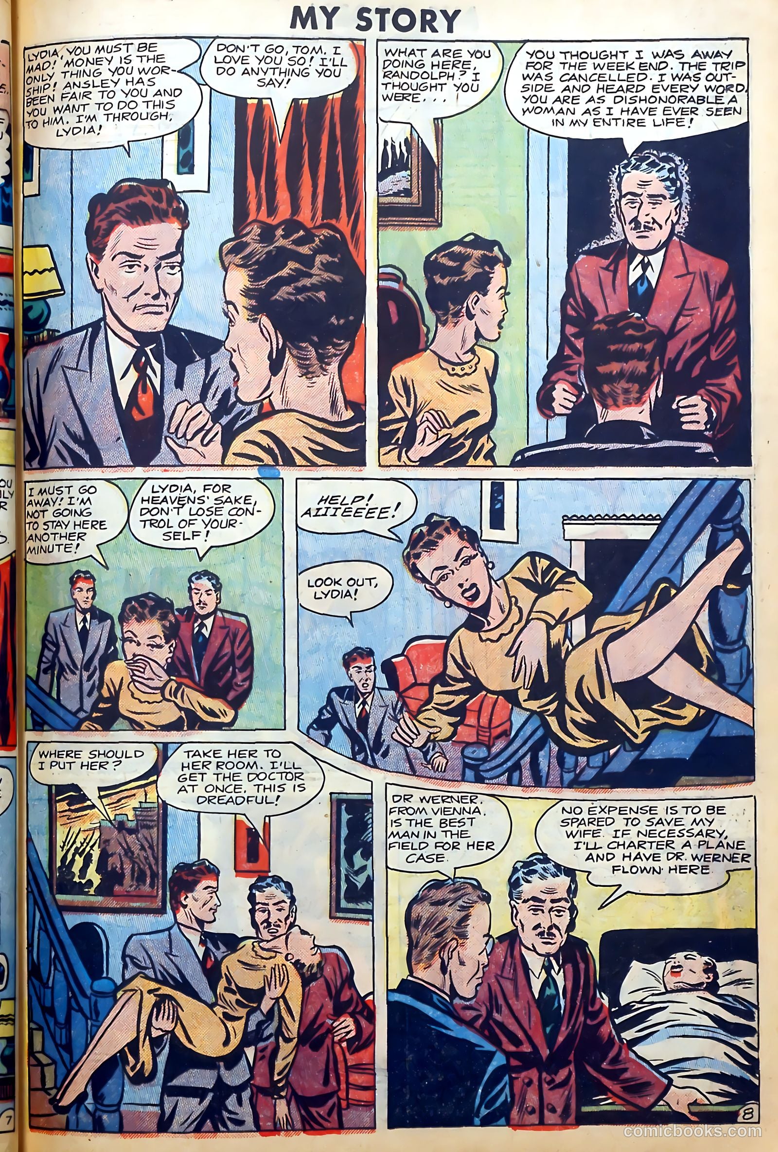 Romantic Thrills #1 (1950) — page 51 of 132