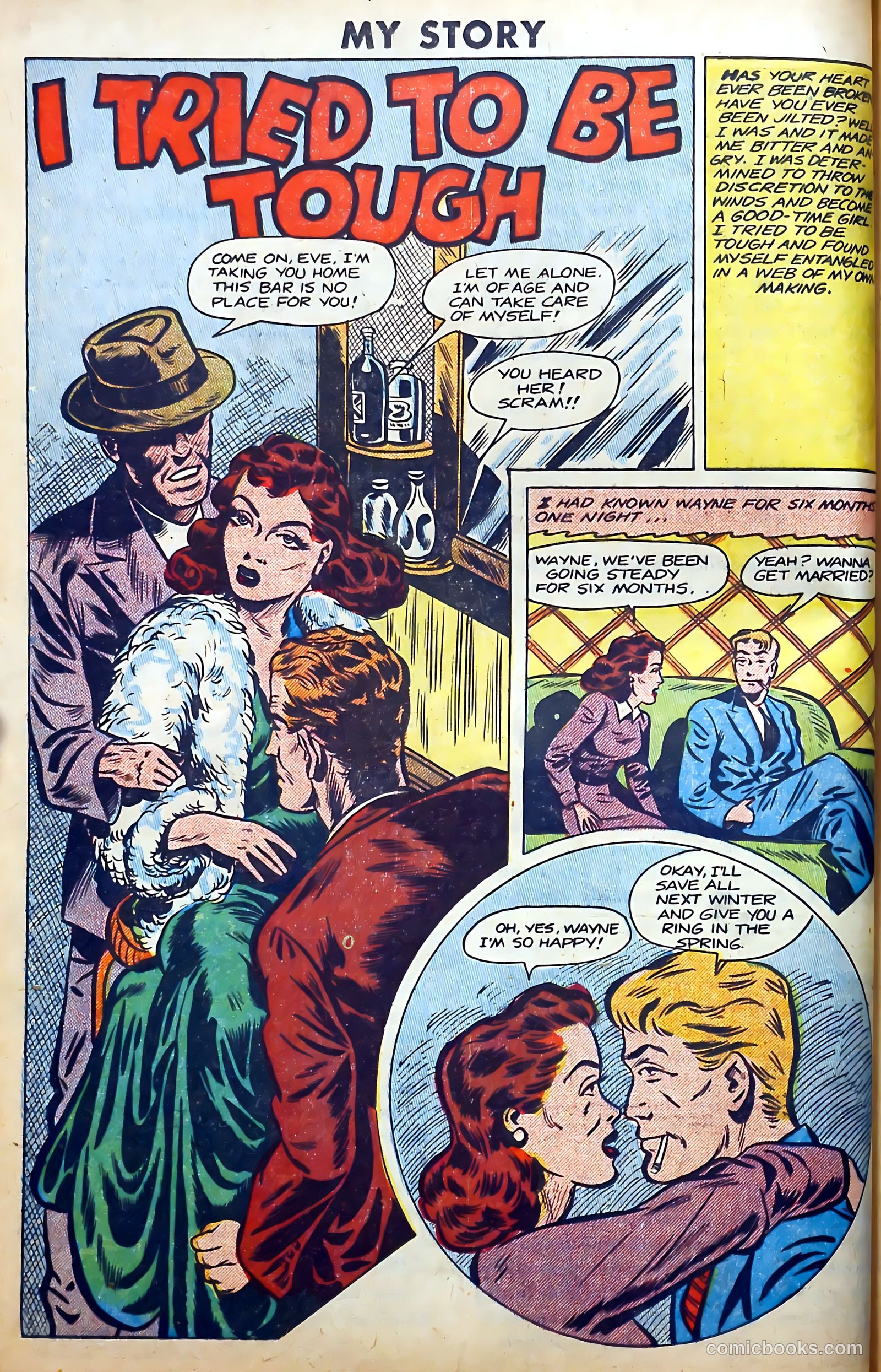 Romantic Thrills #1 (1950) — page 56 of 132