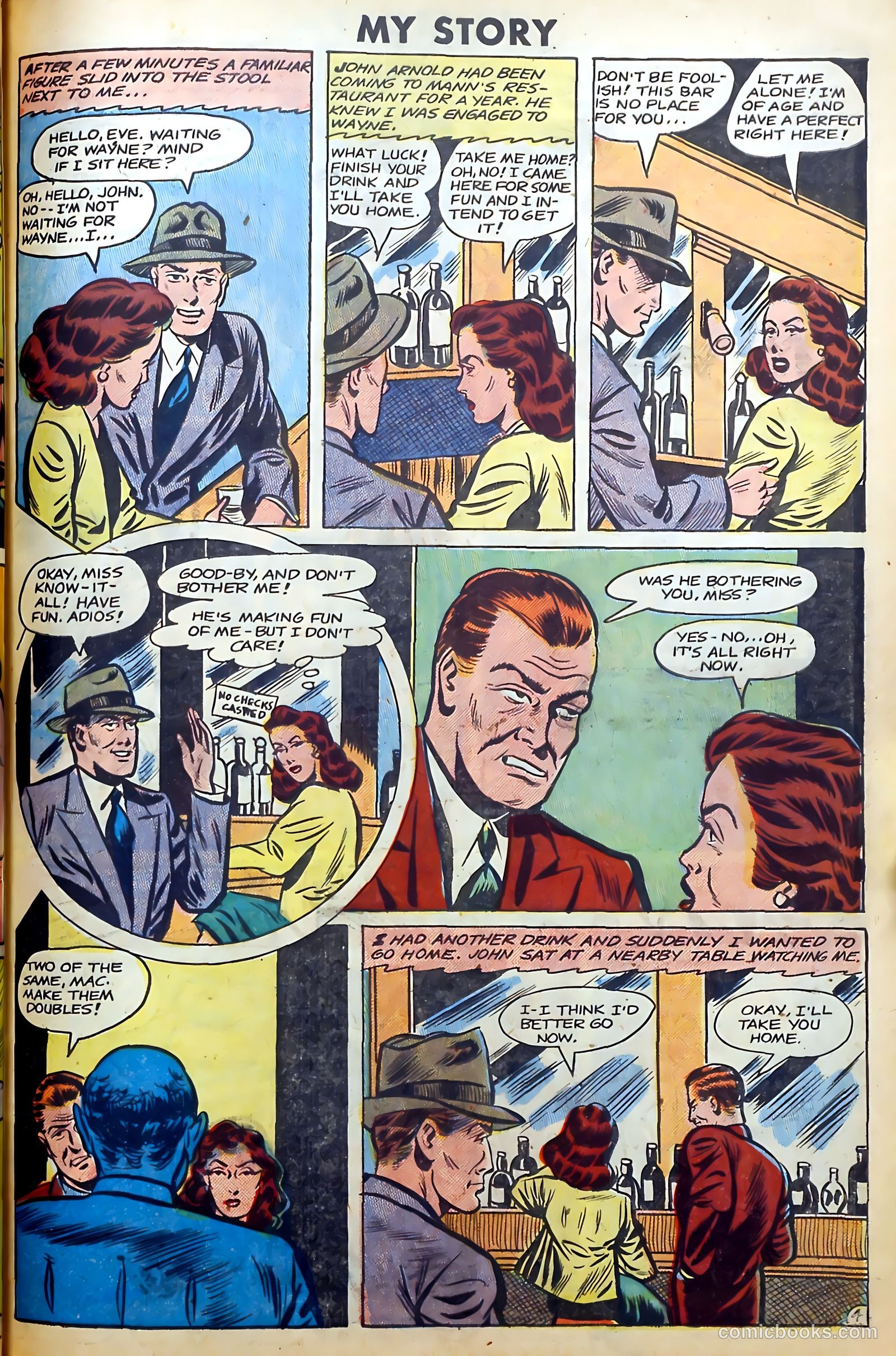 Romantic Thrills #1 (1950) — page 59 of 132