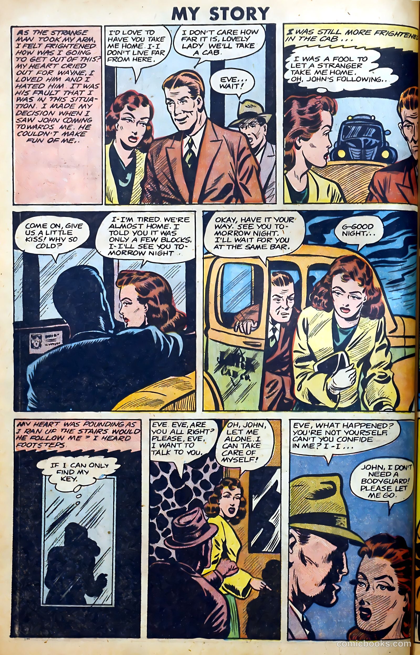 Romantic Thrills #1 (1950) — page 60 of 132