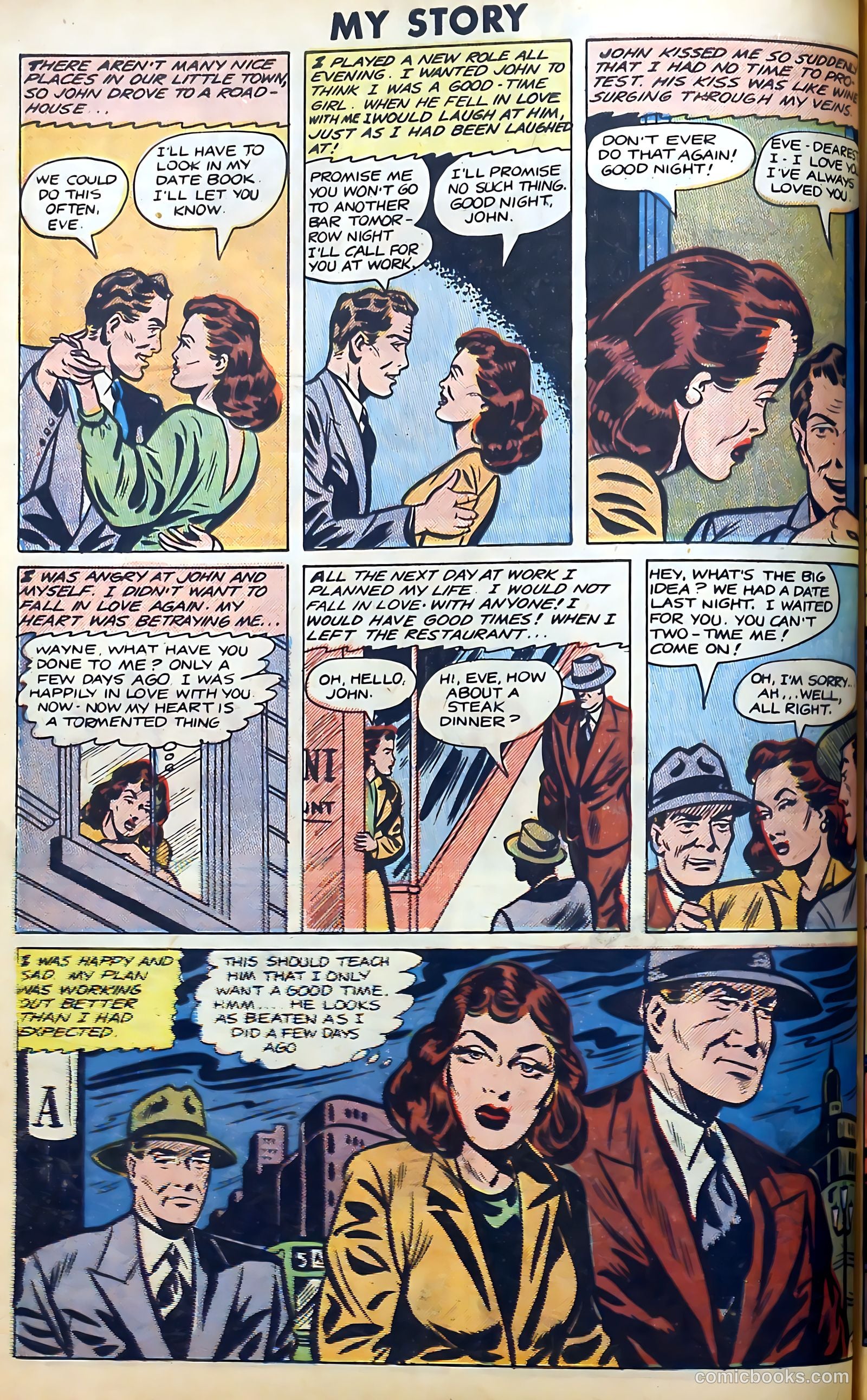 Romantic Thrills #1 (1950) — page 62 of 132