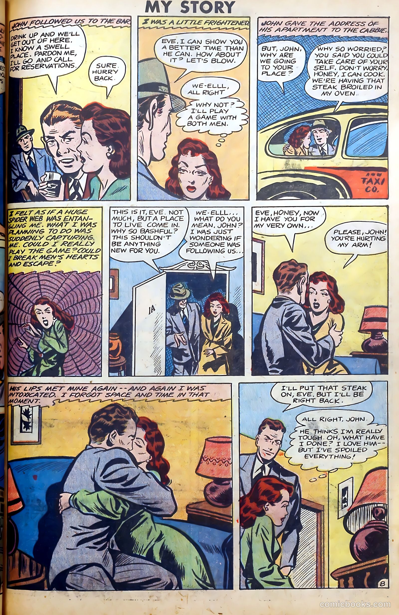 Romantic Thrills #1 (1950) — page 63 of 132