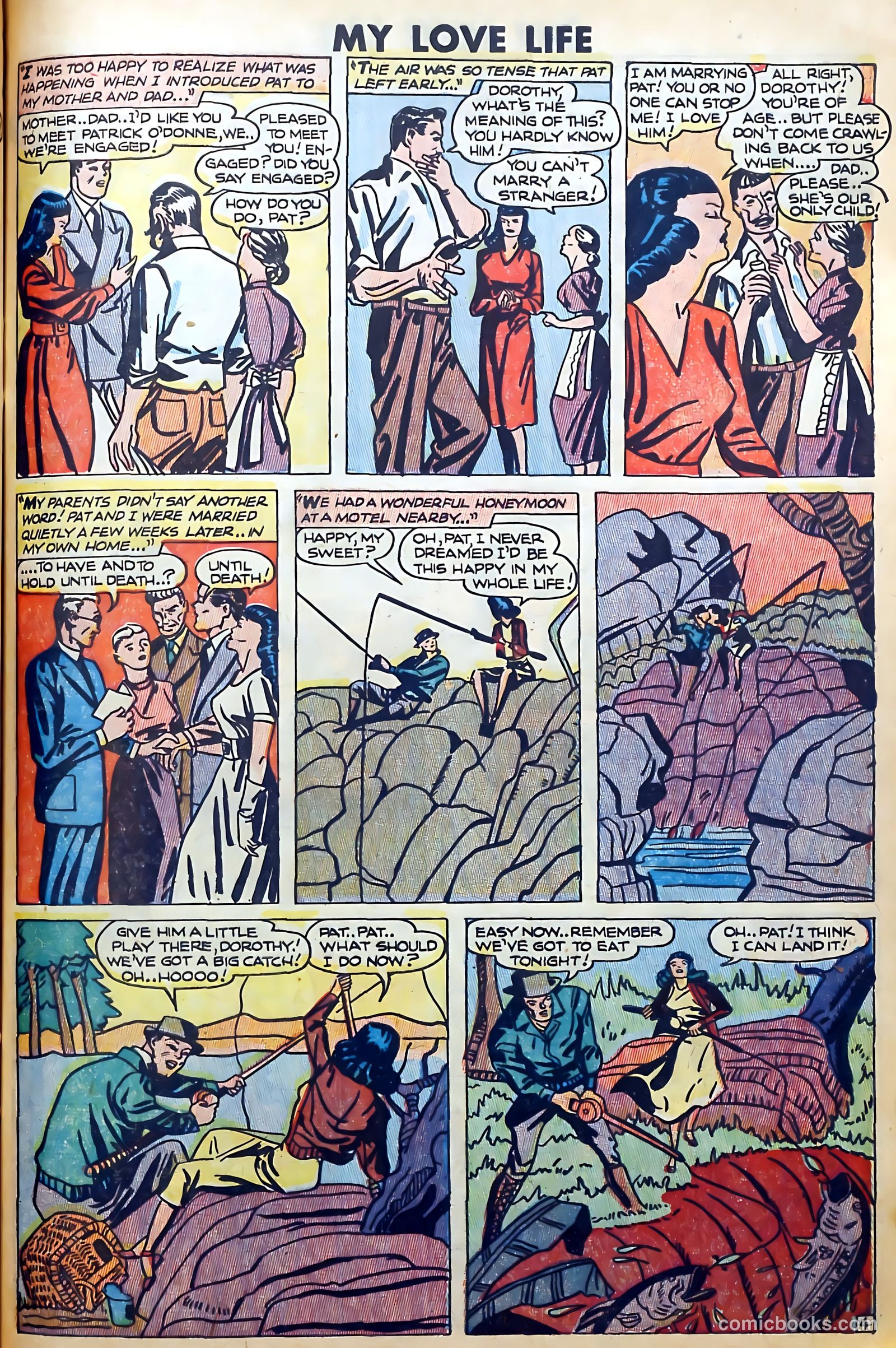Romantic Thrills #1 (1950) — page 69 of 132