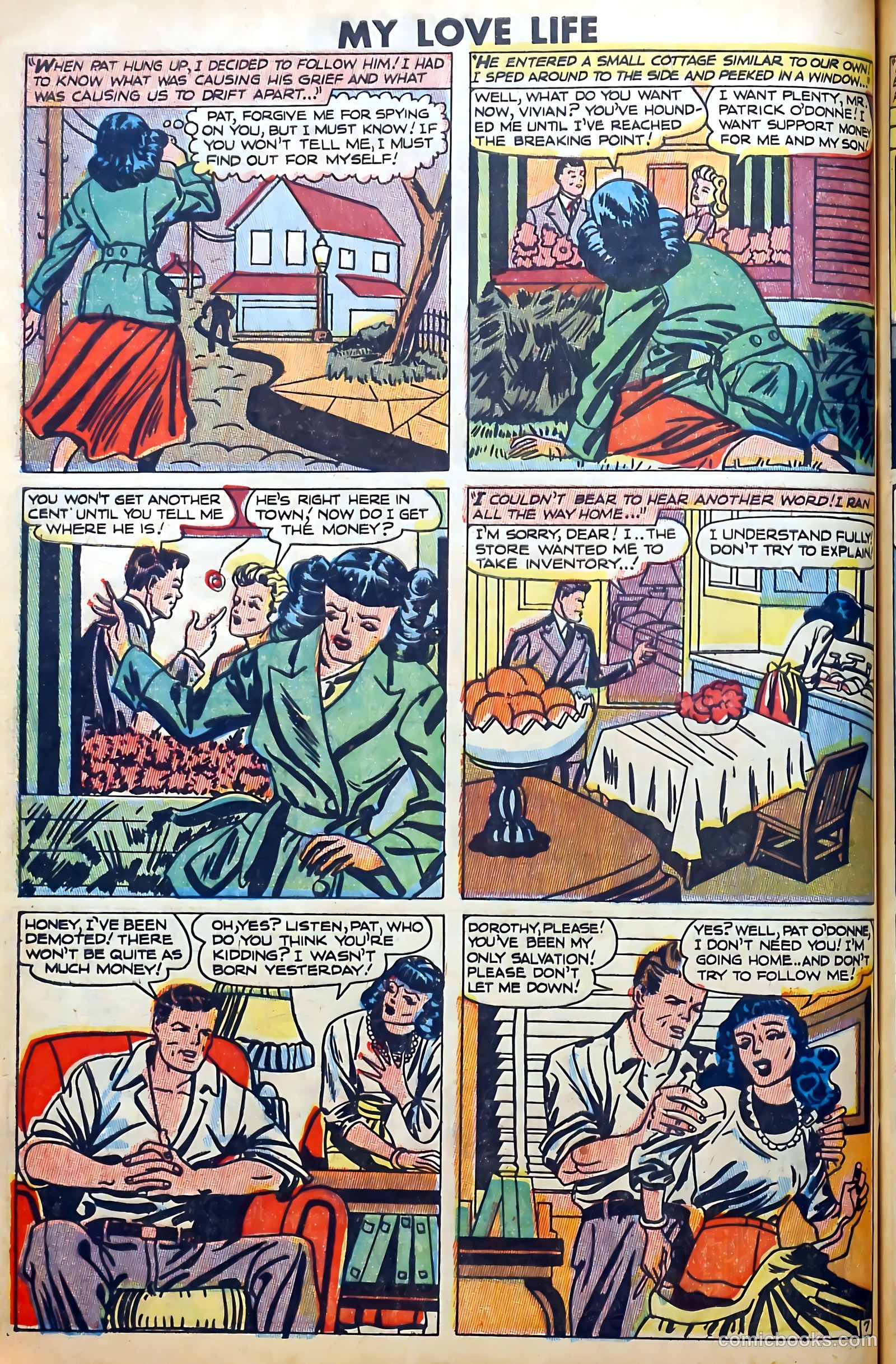 Romantic Thrills #1 (1950) — page 72 of 132