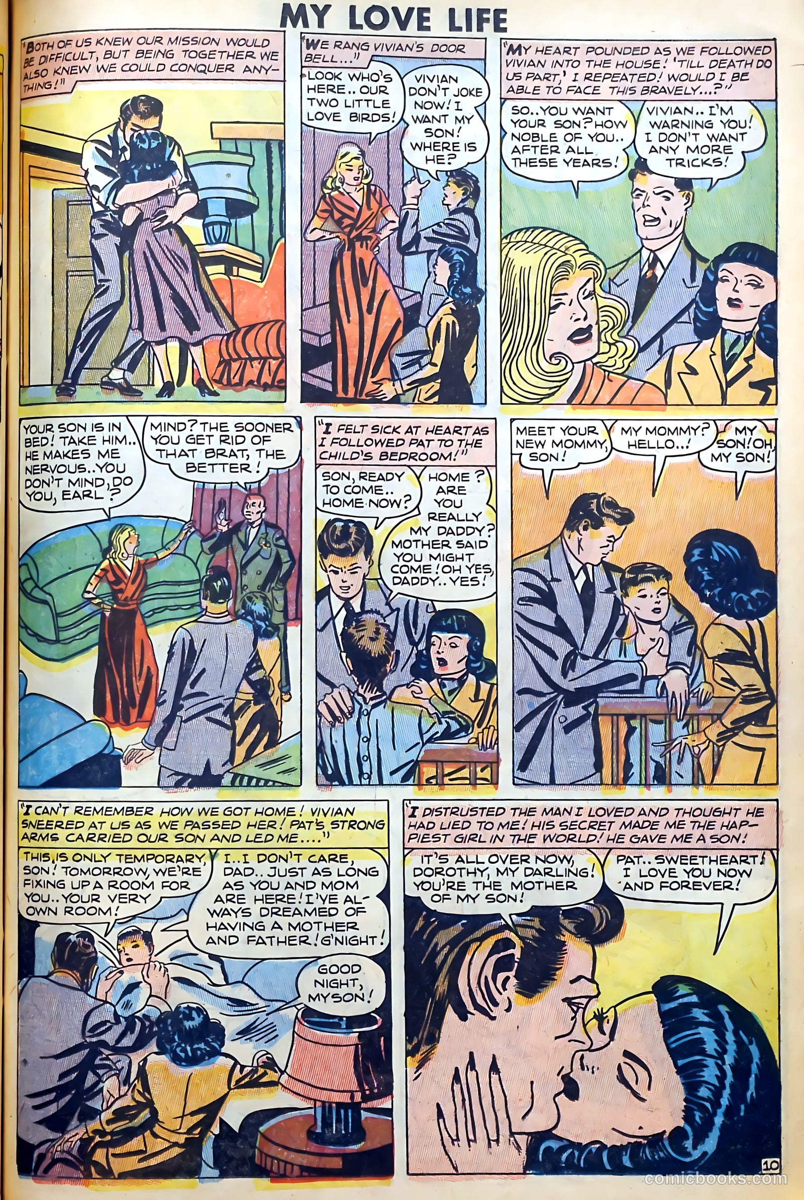 Romantic Thrills #1 (1950) — page 75 of 132